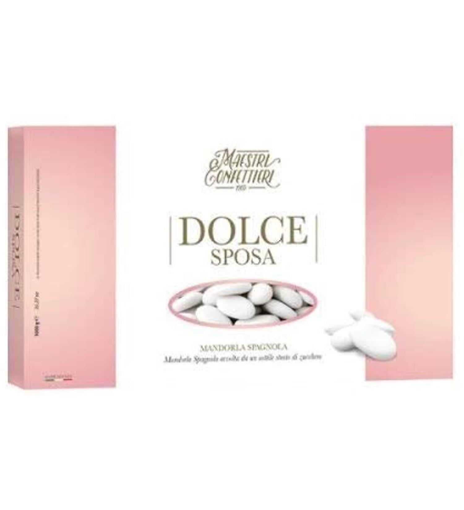 MAXTRIS | Linea Classico Mandorla | DOLCE SPOSA BIANCHI CONFETTI (250 PZ) | 1 kg