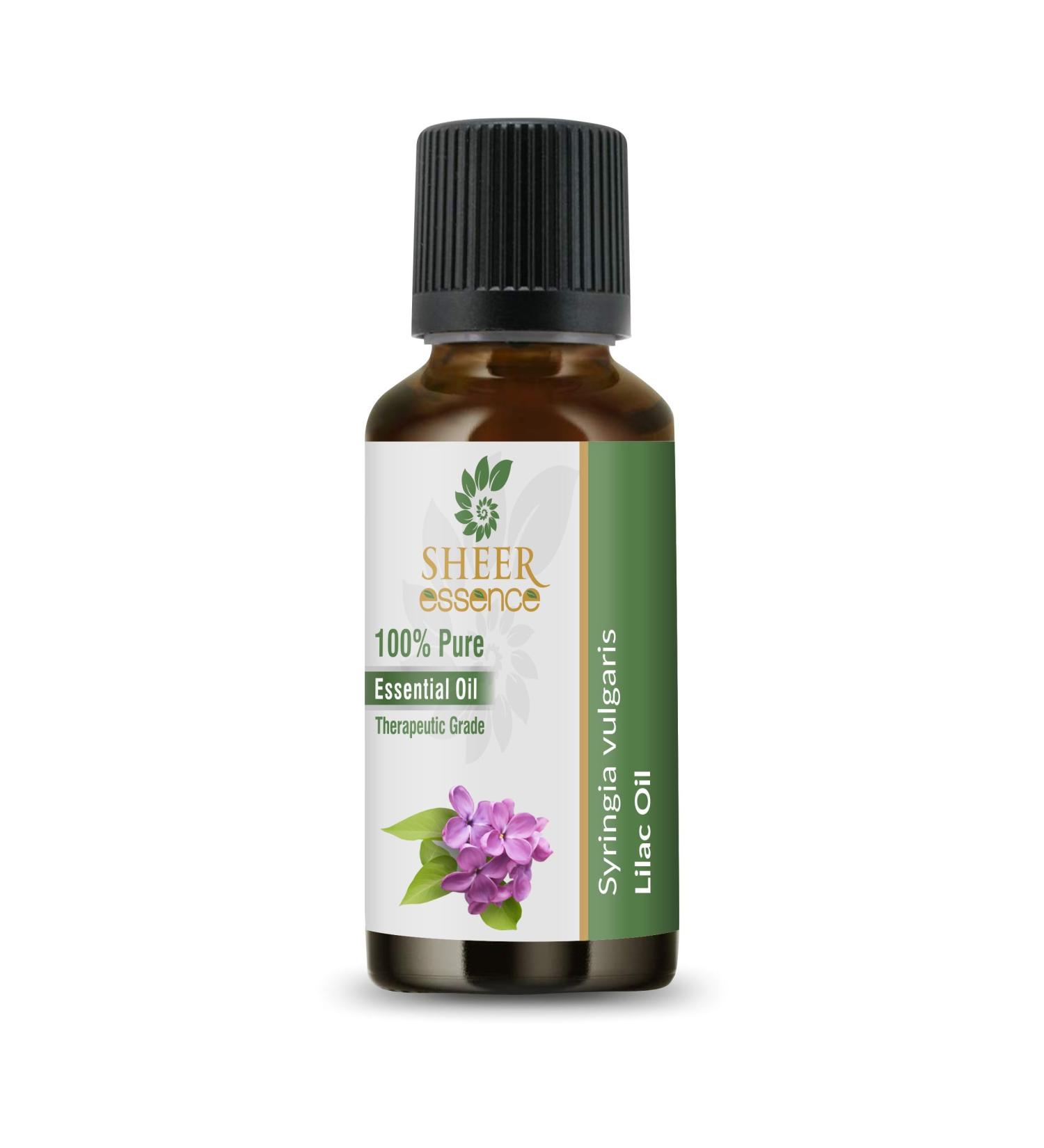 Lilac Essential Oil 100% Pure & Natural Premium Floral Oil for Diffuser Aromatherapy Relaxation Meditation Soap Candle Making Skin Care & Home Fragrance (Lilac Oil 50ML)