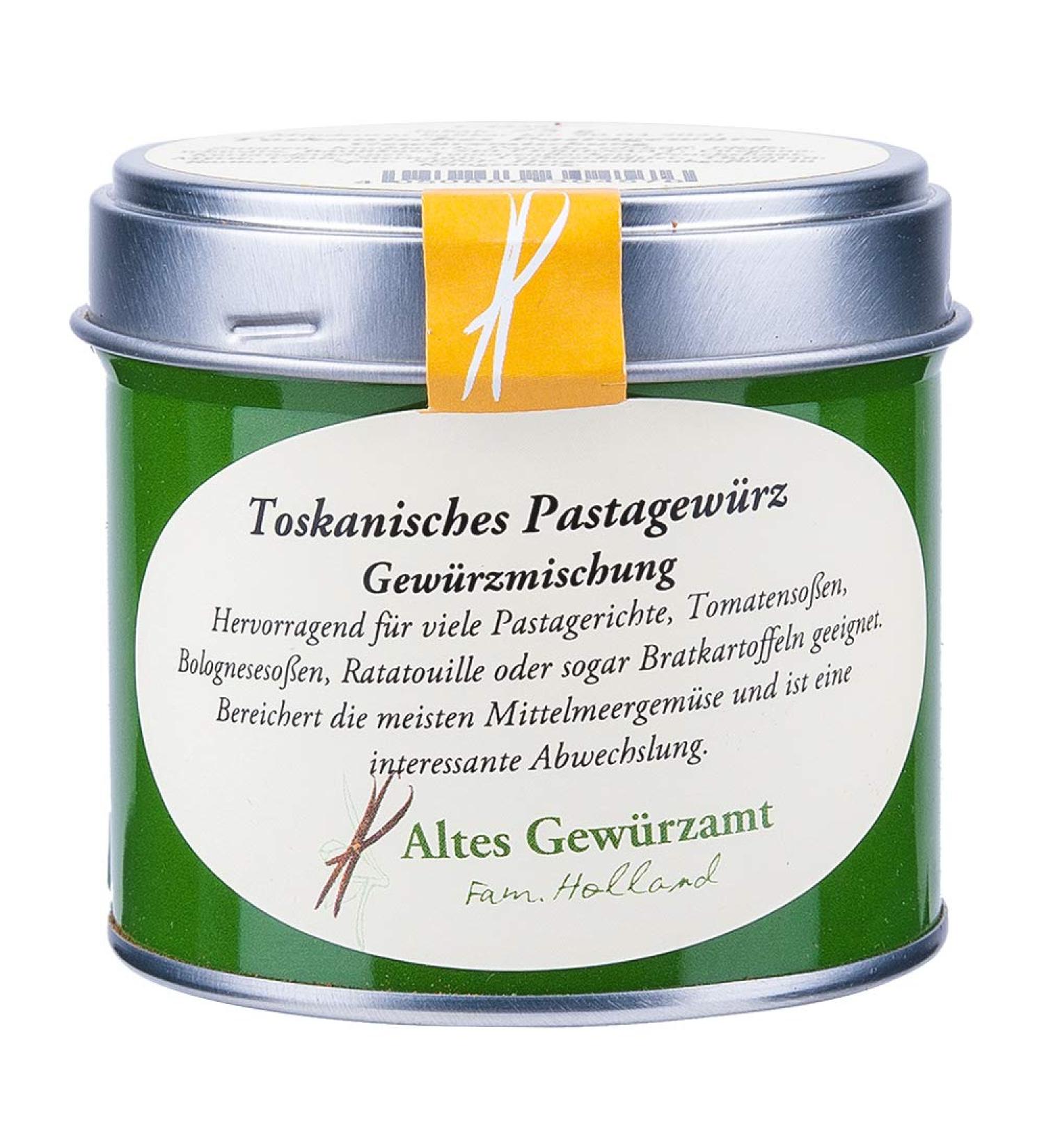 Altes Gew rzamt Tuscan Pasta Seasoning 75 g - Ingo Holland