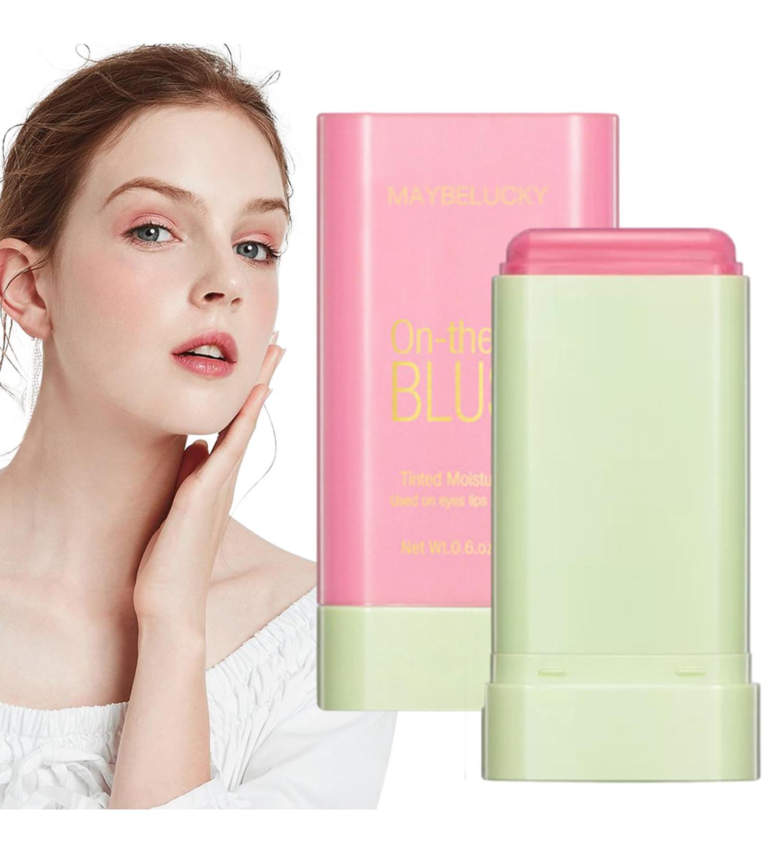 Make up Blushes Stick Cream Buildable Multi Stick - Easy Application Long Wearing Lightweight Finishing Makeup for Eye Shadow and Lipstick Shakven 01# - Buy Online on GoSupps.com