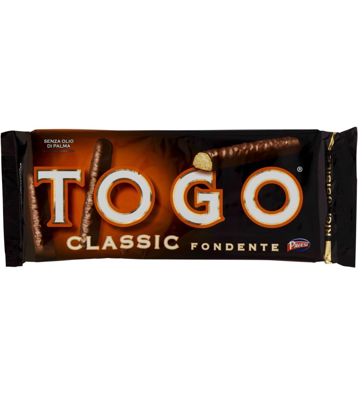 Pavesi Togo Classic Dark Chocolate Noir 120 g - Buy Online on GoSupps.com