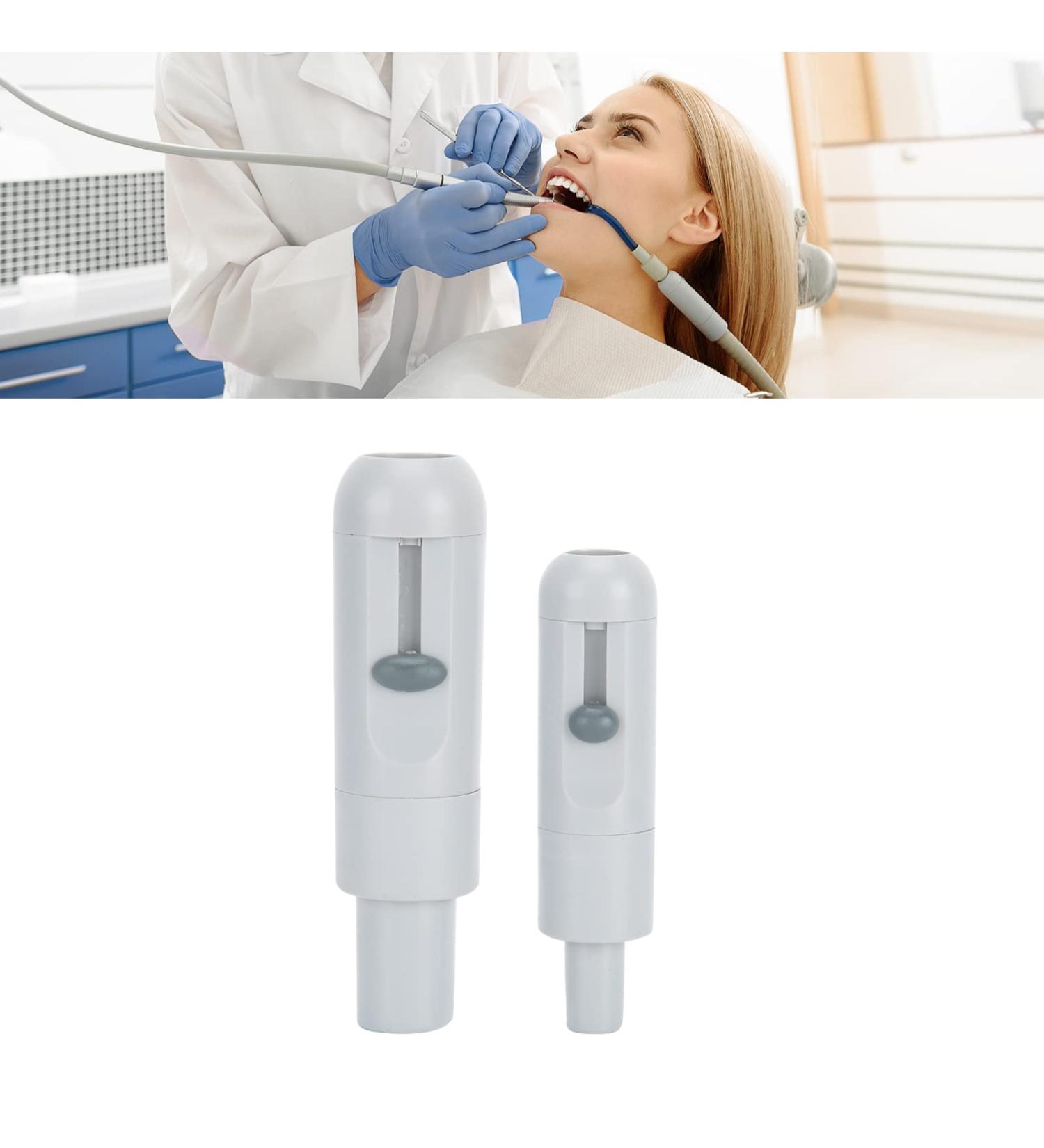Buy Dental Saliva Adapter Valves - 2 Piece Set for Dentistry Chairs & Charging Stations | Strong & Weak Nozzle Compatibility - Buy Online on GoSupps.com