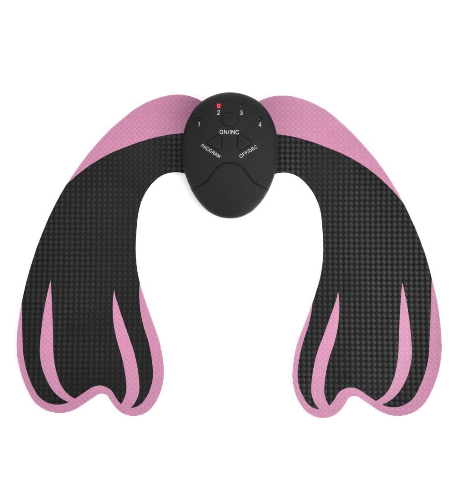 Filfeel Hip Trainer & Massager | Boost Butt Lift Stimulation & Home Fitness | Black & Pink - Buy Online on GoSupps.com
