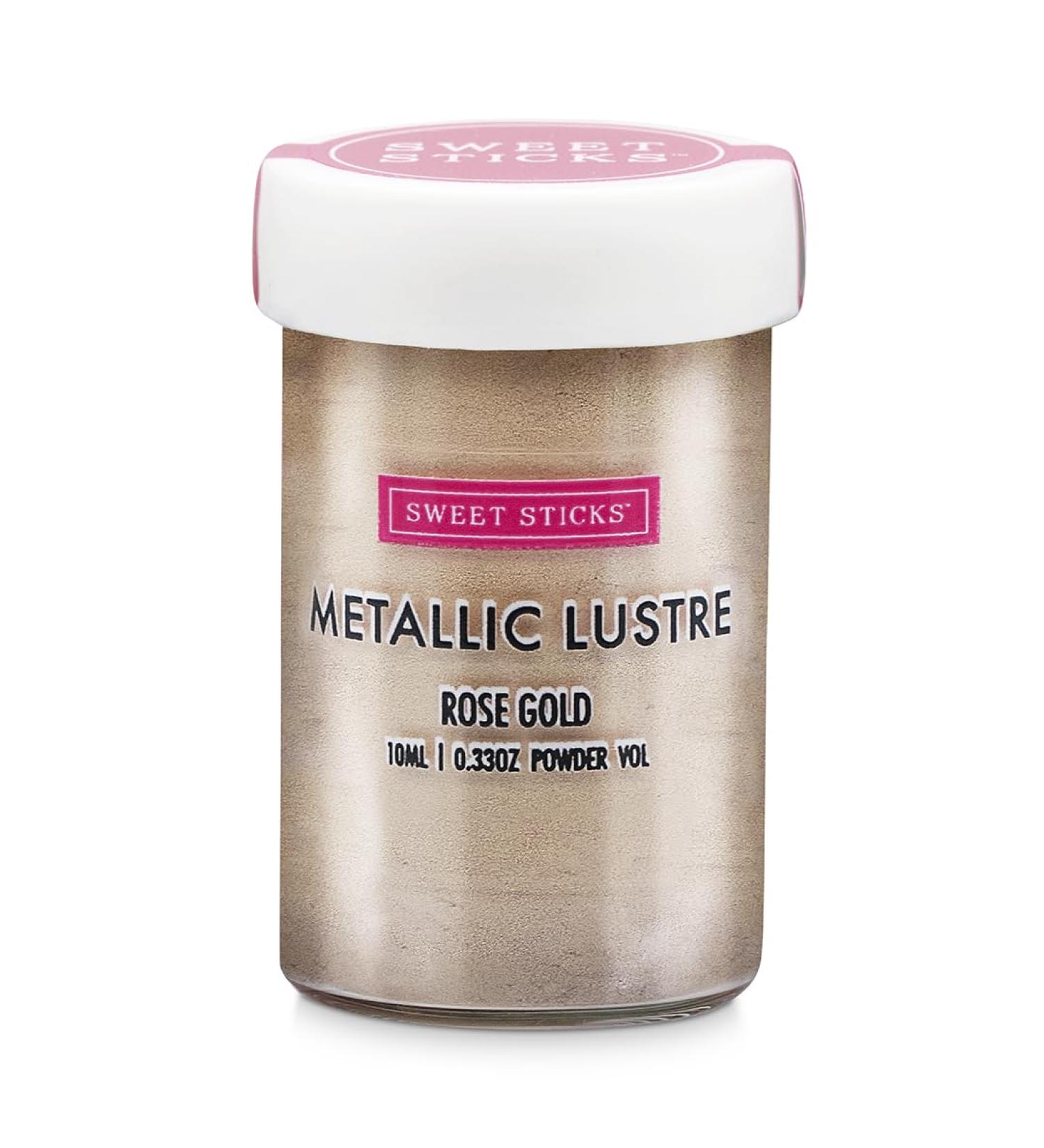 Sweet Sticks Edible Metallic Lustre Dust 4g Rose Gold - Buy Online on GoSupps.com