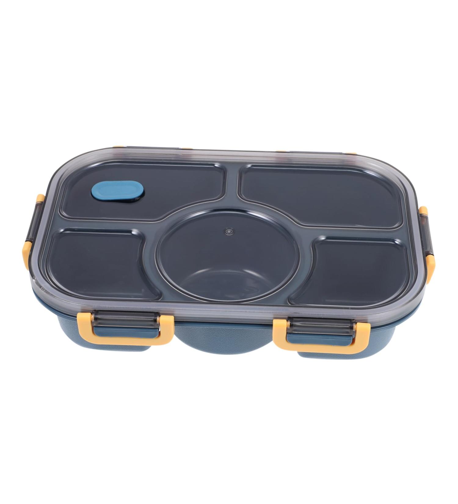 HOLIDYOYO Box Lunch Box Lunch Container Bento Tray Outdoor To Go Cont Student Food Household Pp 8Y4LZ9HMZ3013254NNCONVBL Navy 28.5X19X6.5CM - Buy Online on GoSupps.com