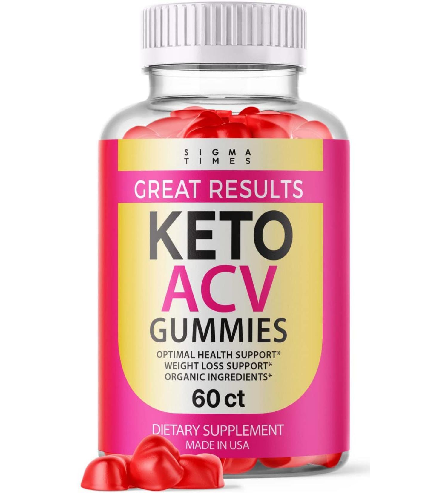Great Results Keto ACV Gummies for Advanced Weight Loss - 60 Count - Buy Online on GoSupps.com