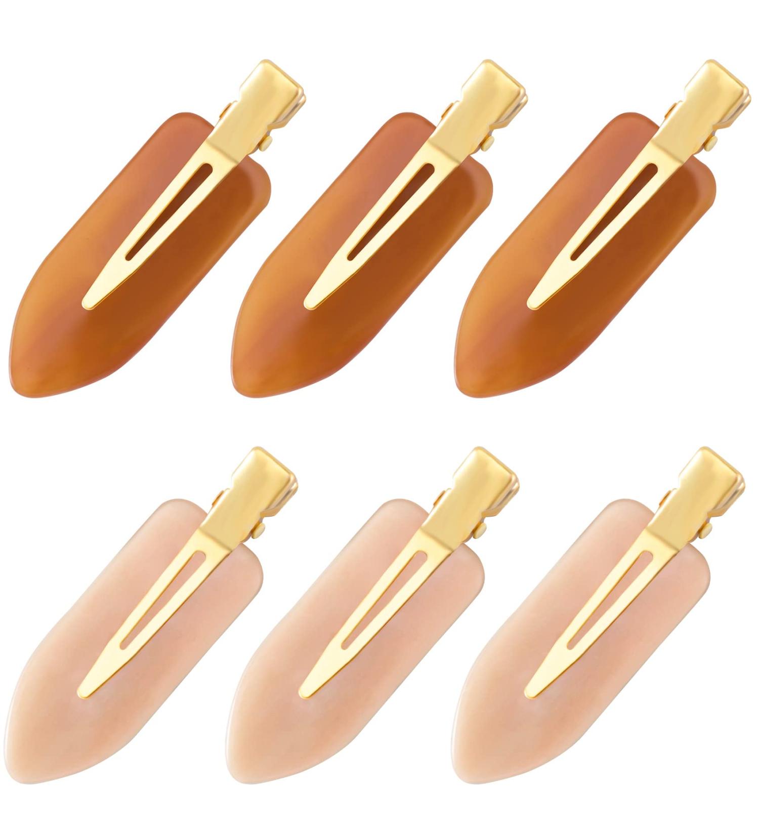 OIIKI 8PCS Cute No Crease Hair Clips - Acrylic Hairpins for Styling - Metal Hair Clamps for Makeup, Shower, Bangs - Women, Girls - Buy Online on GoSupps.com