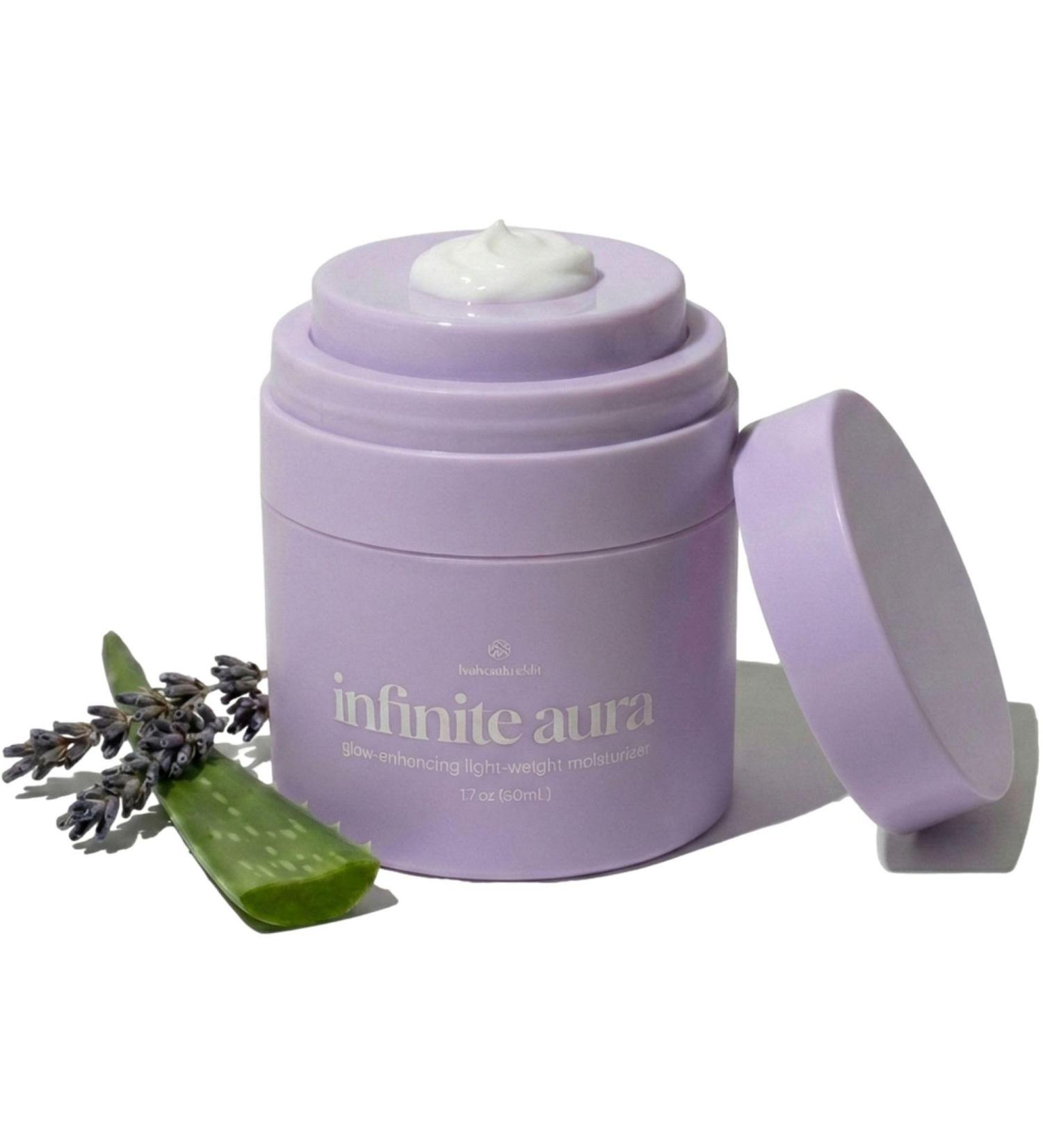 Infinite Aura Face Moisturizer with GHK-Cu Copper Peptides - Barrier Repair & Anti-Aging Cream for Dry Sensitive Skin & Redness - Firming Formula with Bio-Identical Ceramides - 1.7 oz 1.7 Fl Oz (Pack of 1) - Buy Online on GoSupps.com