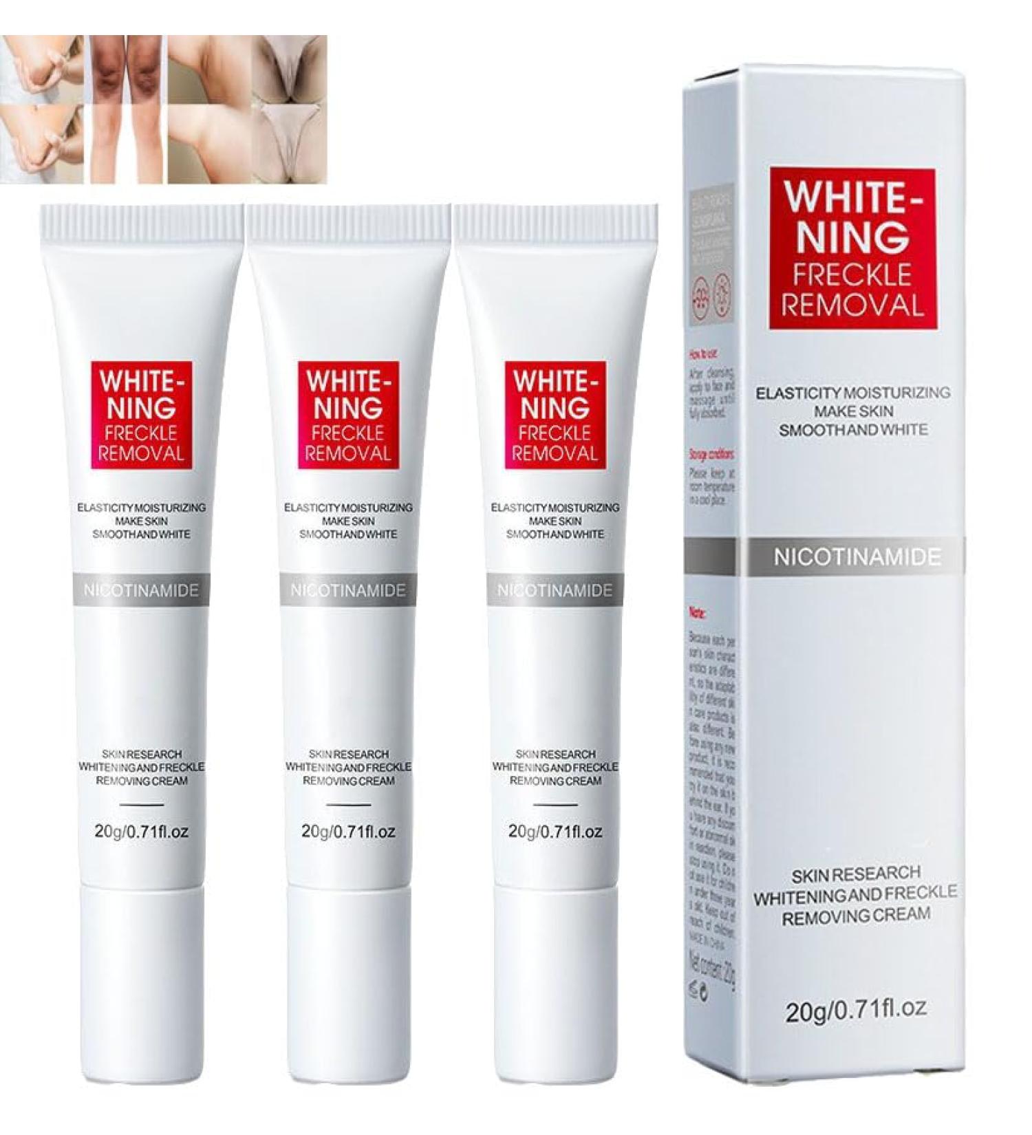 Crema Para Las Manchas De La Cara Crema De Arroz Para Blanquear La Piel Cremas Para Las Manchas De La Cara Oscuras 20ml Para Piel Entrepierna Manchas Codos Piernas Zonas Rodillas Cuello (3pcs) - Buy Online on GoSupps.com
