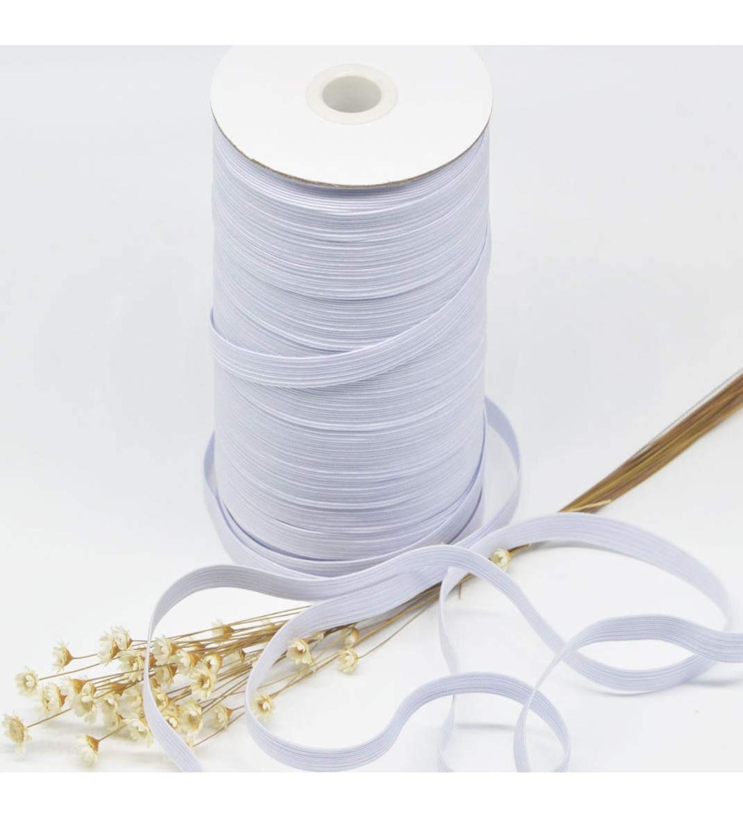 AK Trading Co. Braided Elastic 1/2 Wide - 144 Yards White | Elastic Band for Sewing & Crafting - Buy Online on GoSupps.com