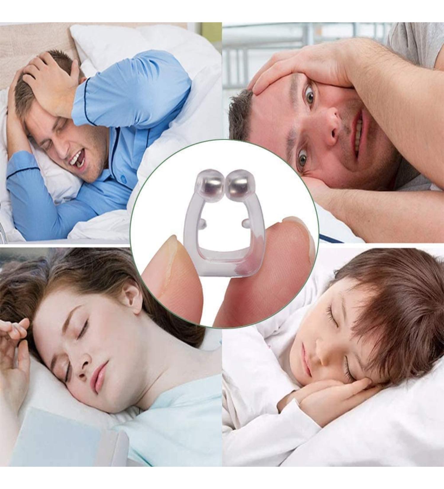 JERN Anti Snore Nose Clip - Magnetic Snoring Device for Men and Women (Pack of 4) - Buy Online on GoSupps.com