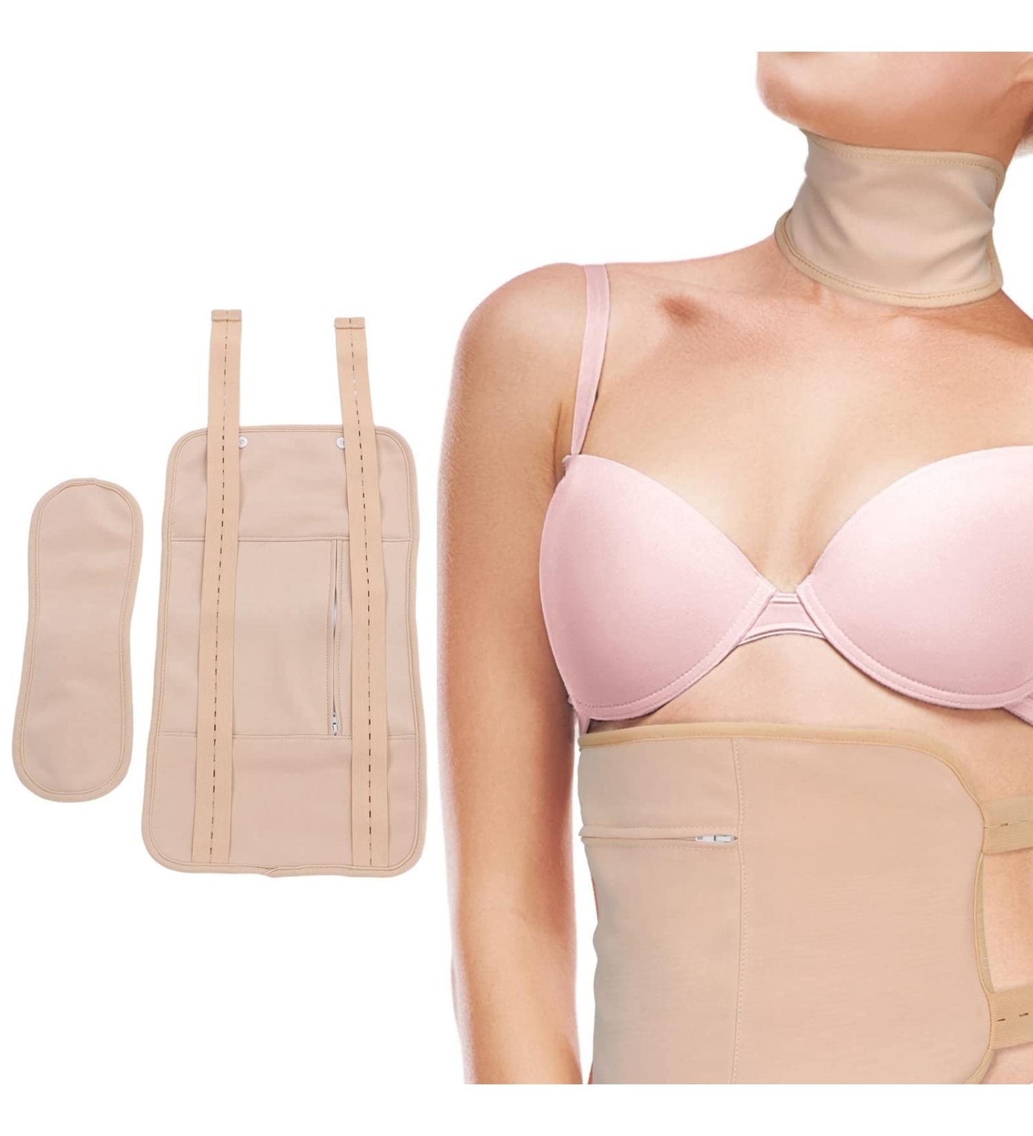 Reusable Organic Casting Oil Pack Set for Liver Detox - Comfort for Waist & Neck | Khaki - Buy Online on GoSupps.com