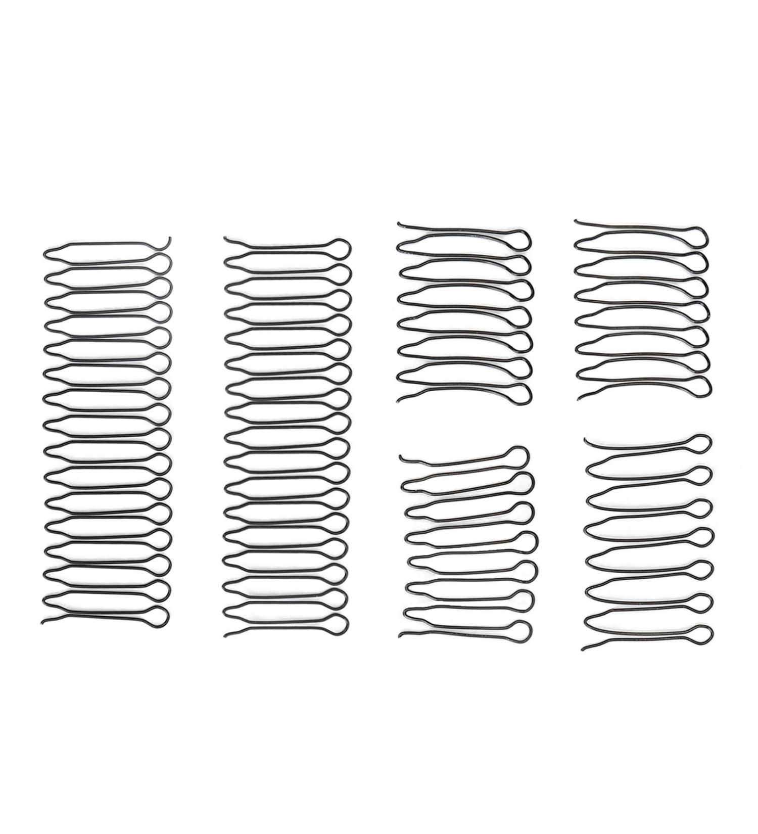 3 Set Twist Hair Clip Comb Fashionable Waterproof Elastic Anti Proof Metal Wire Hair Comb - Buy Online on GoSupps.com