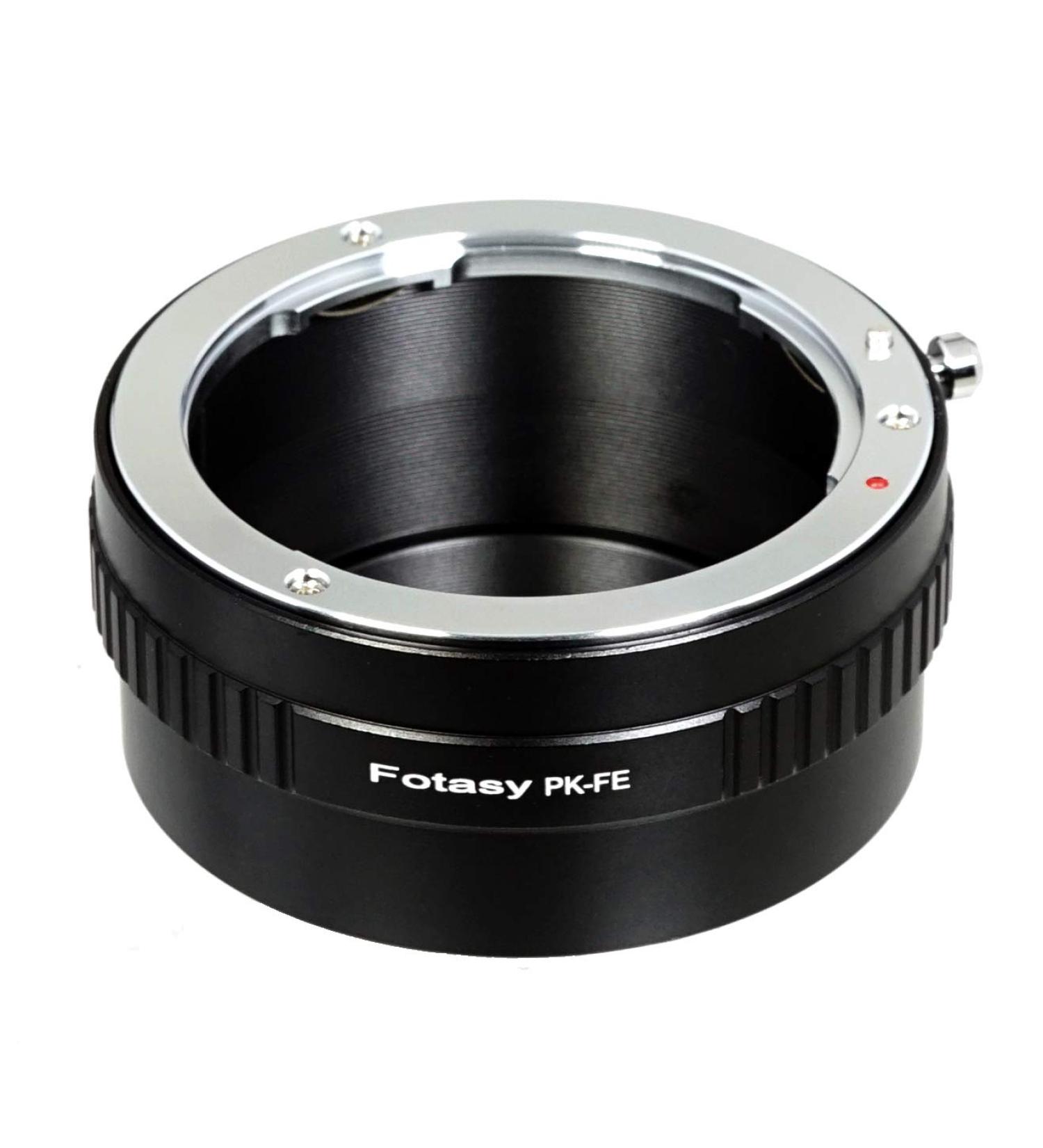 Fotasy PK Lens to E Mount Adapter - Compatible with Sony Alpha Series Cameras - Buy Online on GoSupps.com