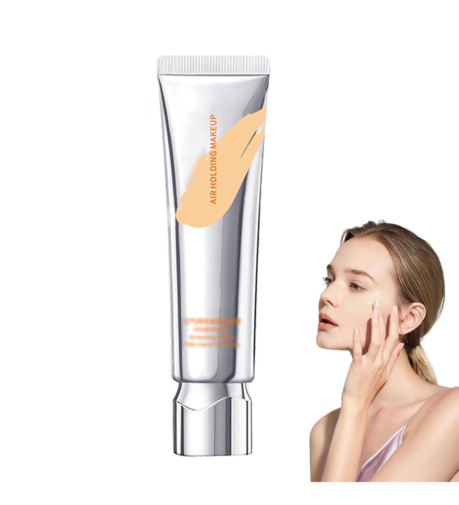 Longlasting foundation full coverage makeup foundation stays in place makeup hydration regulates sweatresistant facial makeup facial firmer without primer 02 Natural - Buy Online on GoSupps.com