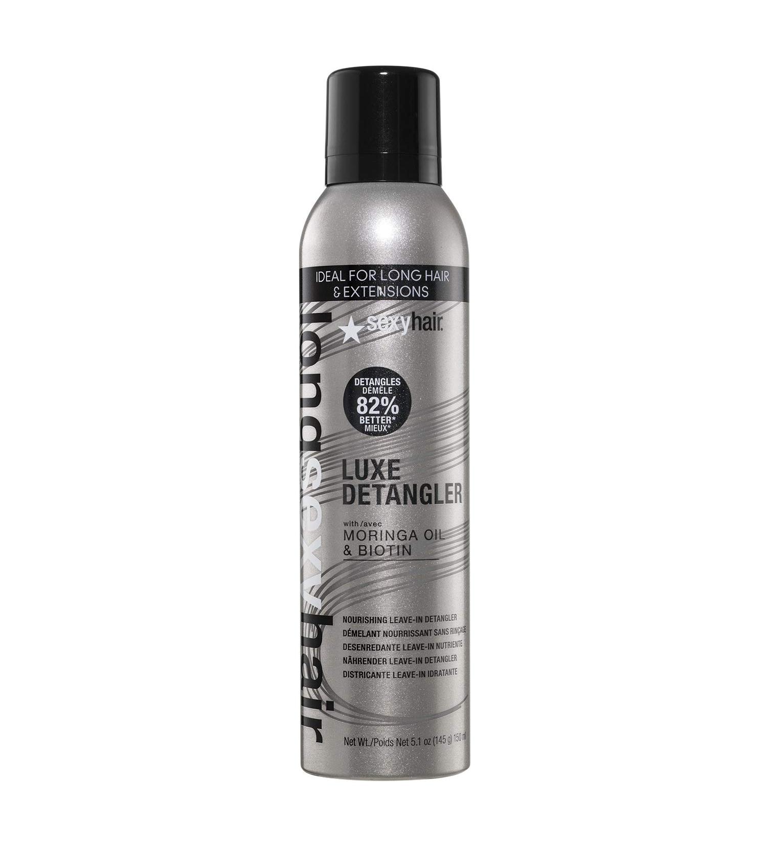 SexyHair Long Luxe Nourishing Leave-In Detangler 5.1 Oz - Tangle-Free Hair Care Solution - Buy Online on GoSupps.com
