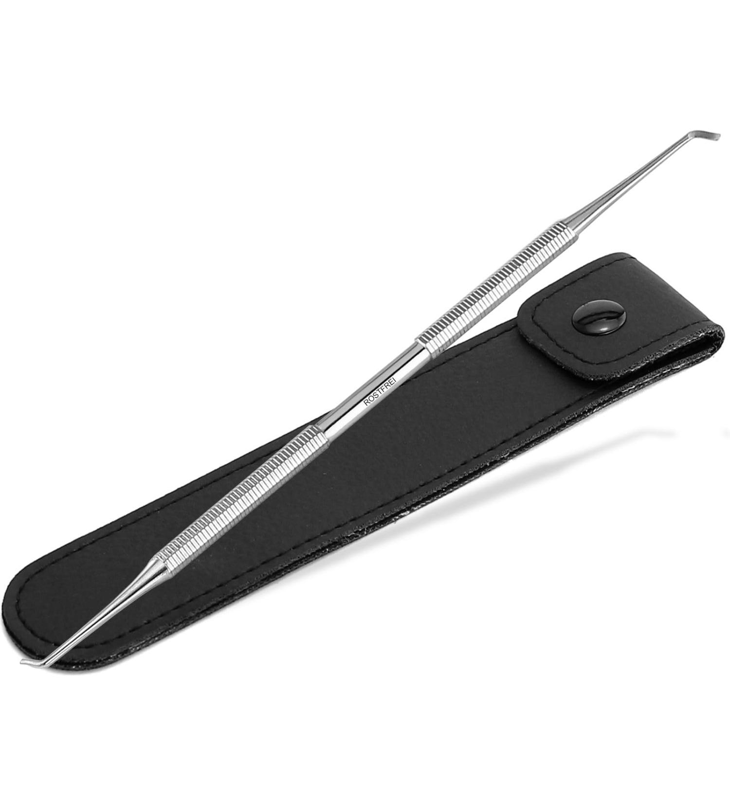 Premium Stainless Steel Corn Lifter Foot Care Instrument Nail Lifter & Pedicure Tool with Case Expert Quality - Buy Online on GoSupps.com