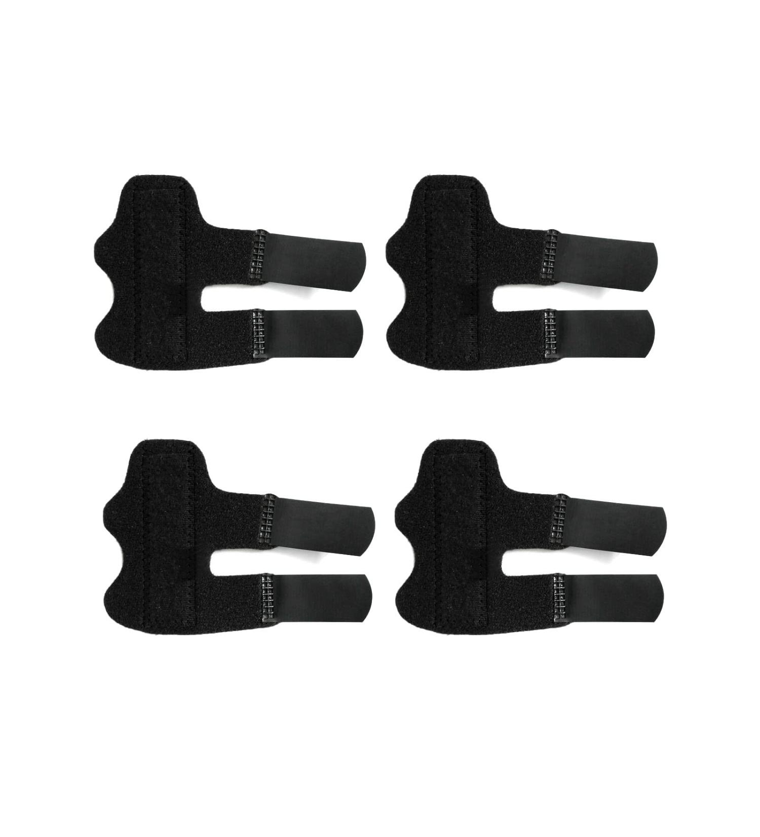 Trigger Finger Splints - 4 Pcs Mallet Finger Brace & Stabilizer for Pain Relief Sprains & Strains - International Shipping Available - Buy Online on GoSupps.com