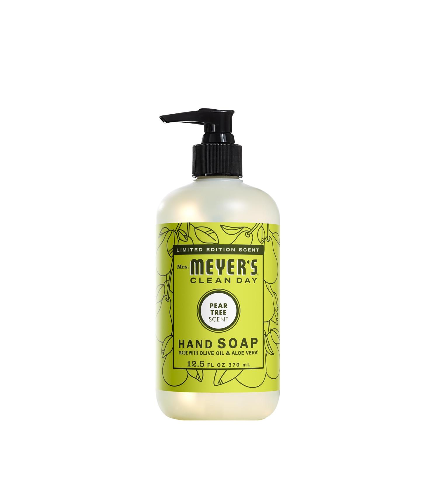 Mrs. Meyer's Pear Tree Hand Soap - 12.5 oz | Eco-Friendly & Fragrant | International Shipping Available - Buy Online on GoSupps.com