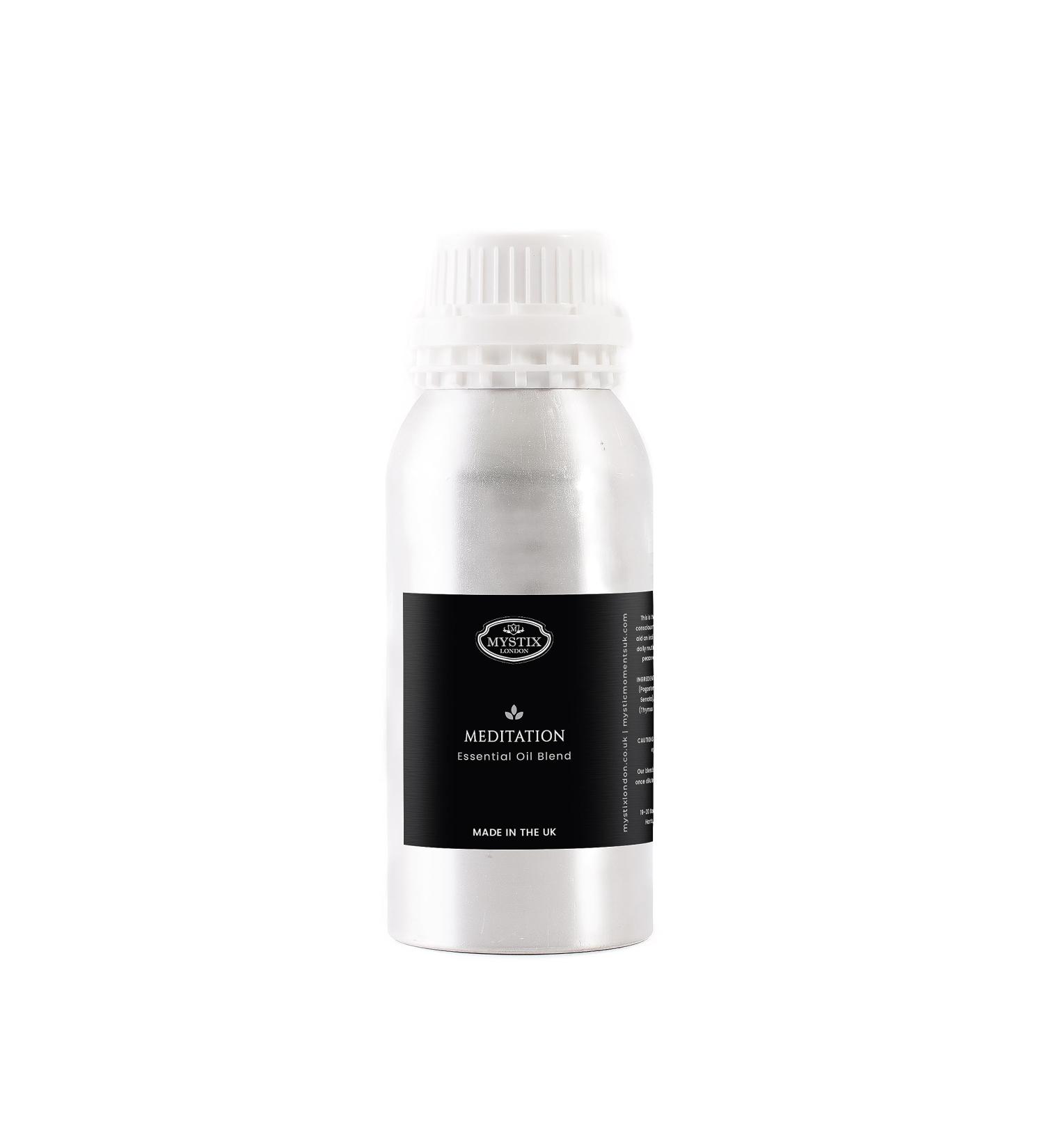 Mystix London 100% Pure Meditation Oil Blend - 500g | Natural Relaxation & Aromatherapy - Buy Online on GoSupps.com