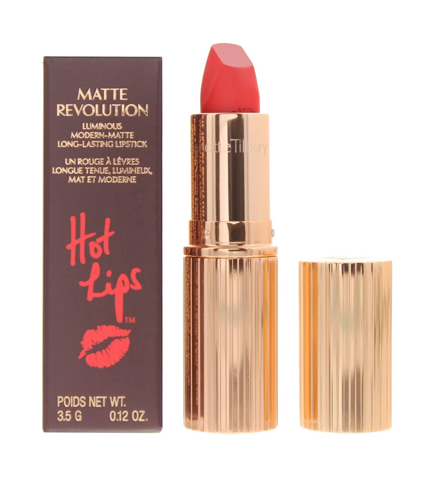 Buy Charlotte Tilbury HOT LIPS Matte Revolution Luminous Lipstick - Tell Laura | International Shipping Available - Buy Online on GoSupps.com