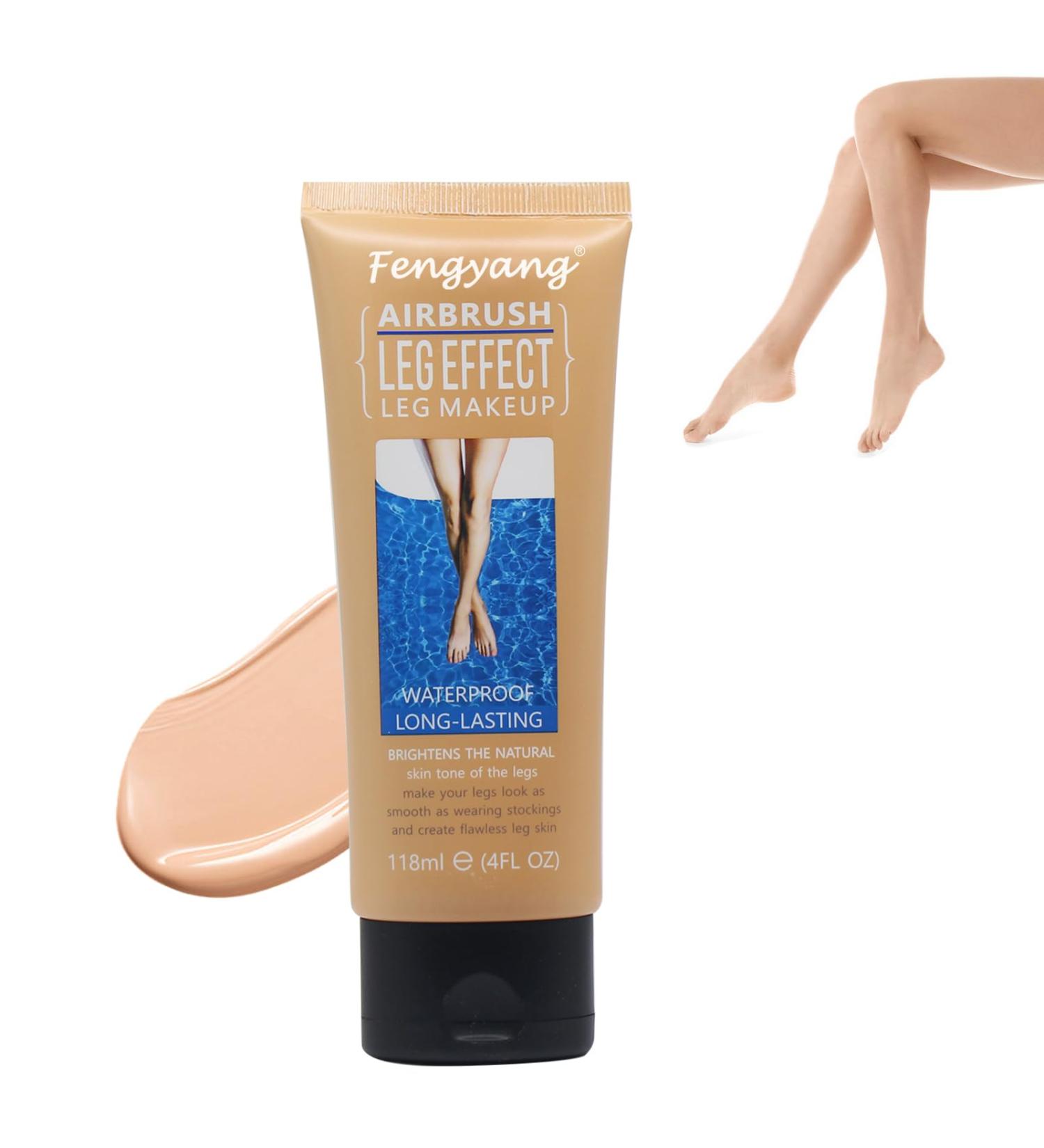 Fengyang Makeup Base for Legs Long Lasting Leg Makeup Waterproof Leg Makeup Waterproof No Transfer Makeup for Tattoo (Whee 4 oz) - Buy Online on GoSupps.com