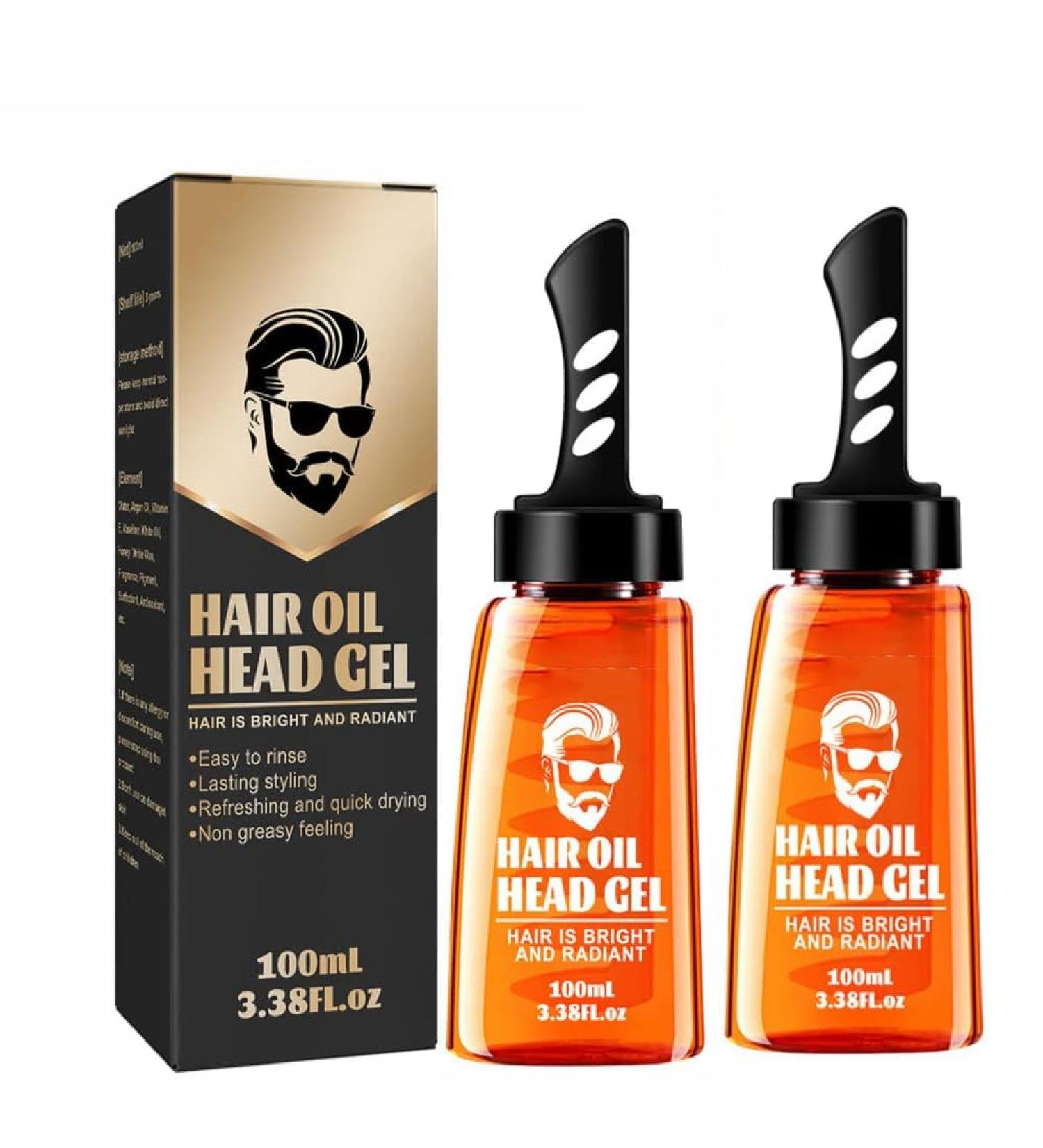 Universal 2in1 Hairspray with Comb for Fluffy Men Quick Build Hair Salon Styling Wax Gel Moisturizes for Long Lasting 3.38 Fluid Ounces (2PCS) - Buy Online on GoSupps.com