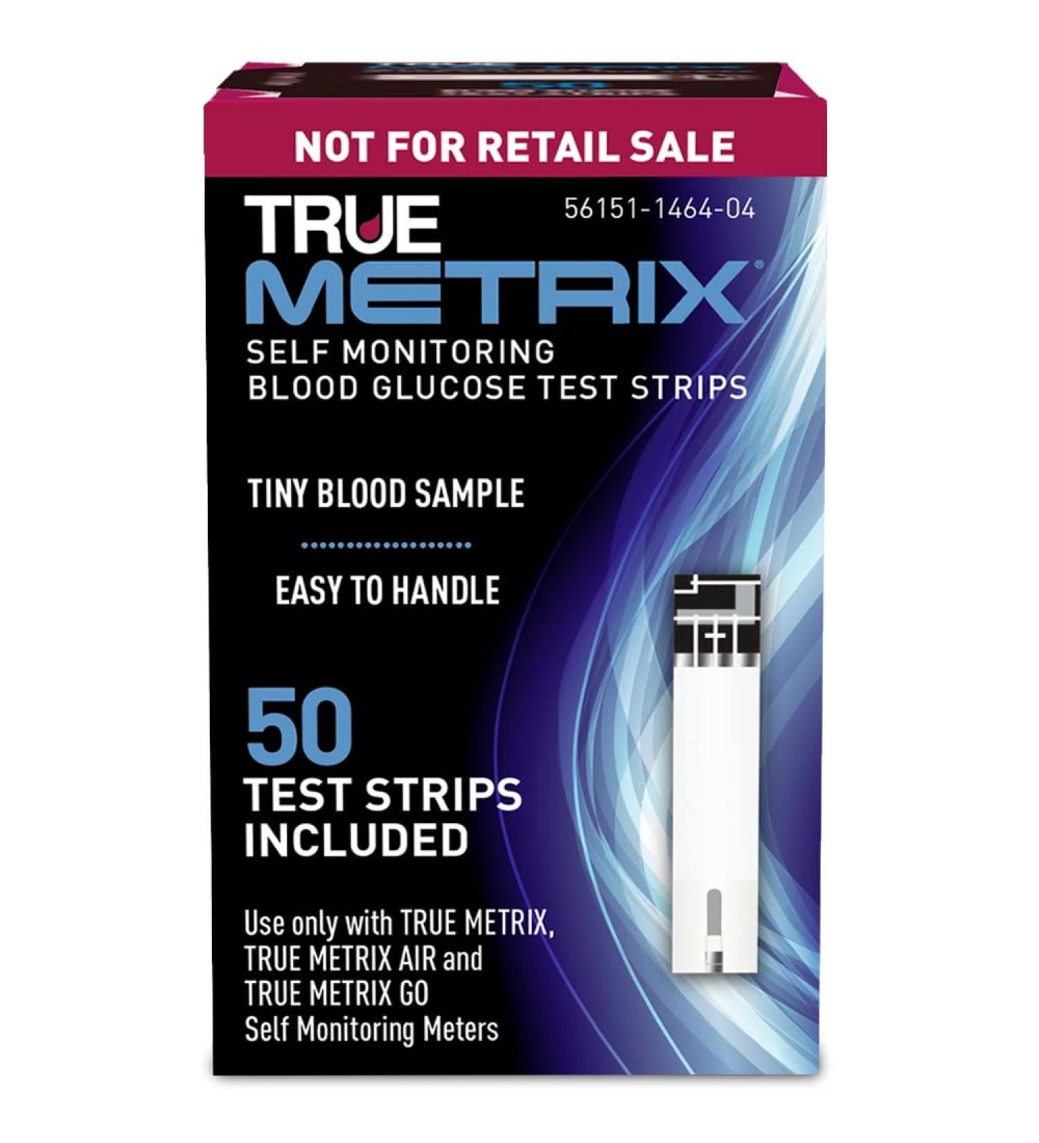 TRUE METRIX Blood Glucose Test Strips 50 Count - Pack of 1 - Buy Online on GoSupps.com