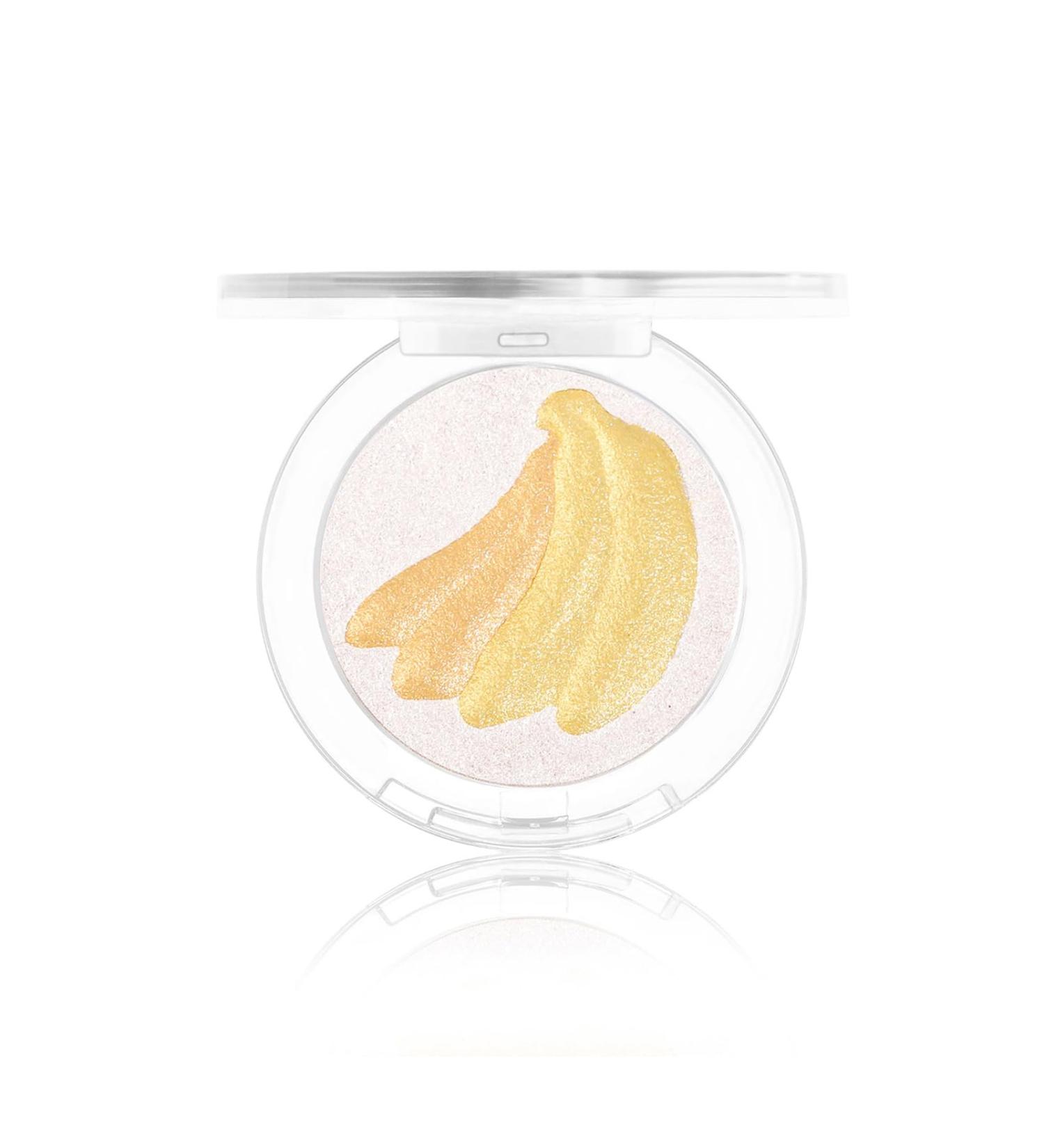 Highlighting Powder - Sculpting Illuminating Shimmer Makeup Powder 4 Shades for Multi-Use Eyes Cheeks Brows Lips 0.22OZ/9g (04#Banana) - Buy Online on GoSupps.com