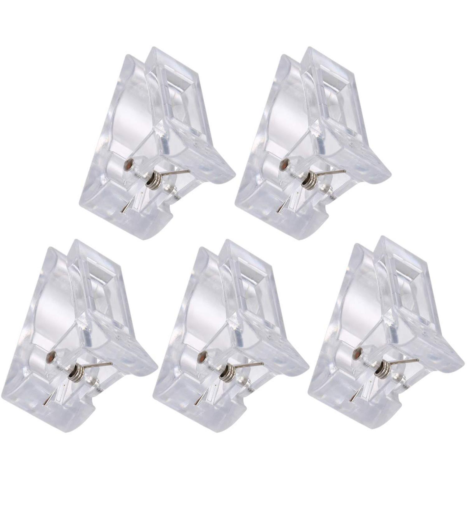 OhhGo 5Pcs Polygel Nail Tips Clips - Quick Building Finger Extension Tool for UV LED Manicure | International Shipping Available - Buy Online on GoSupps.com