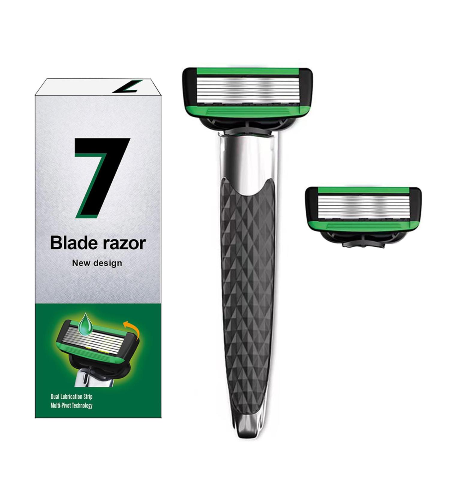 Versatile Metal Shaving Set for Effortless Beard Grooming | Perfect Christmas Gift | Multi-Layer Design - Buy Online on GoSupps.com