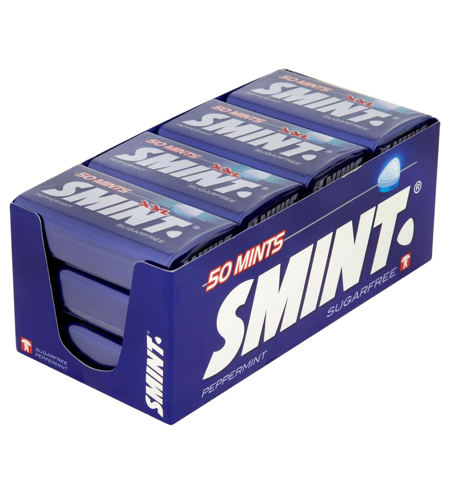 Smint Peppermint Pewter 50 Count (Pack of 12) - Buy Online on GoSupps.com