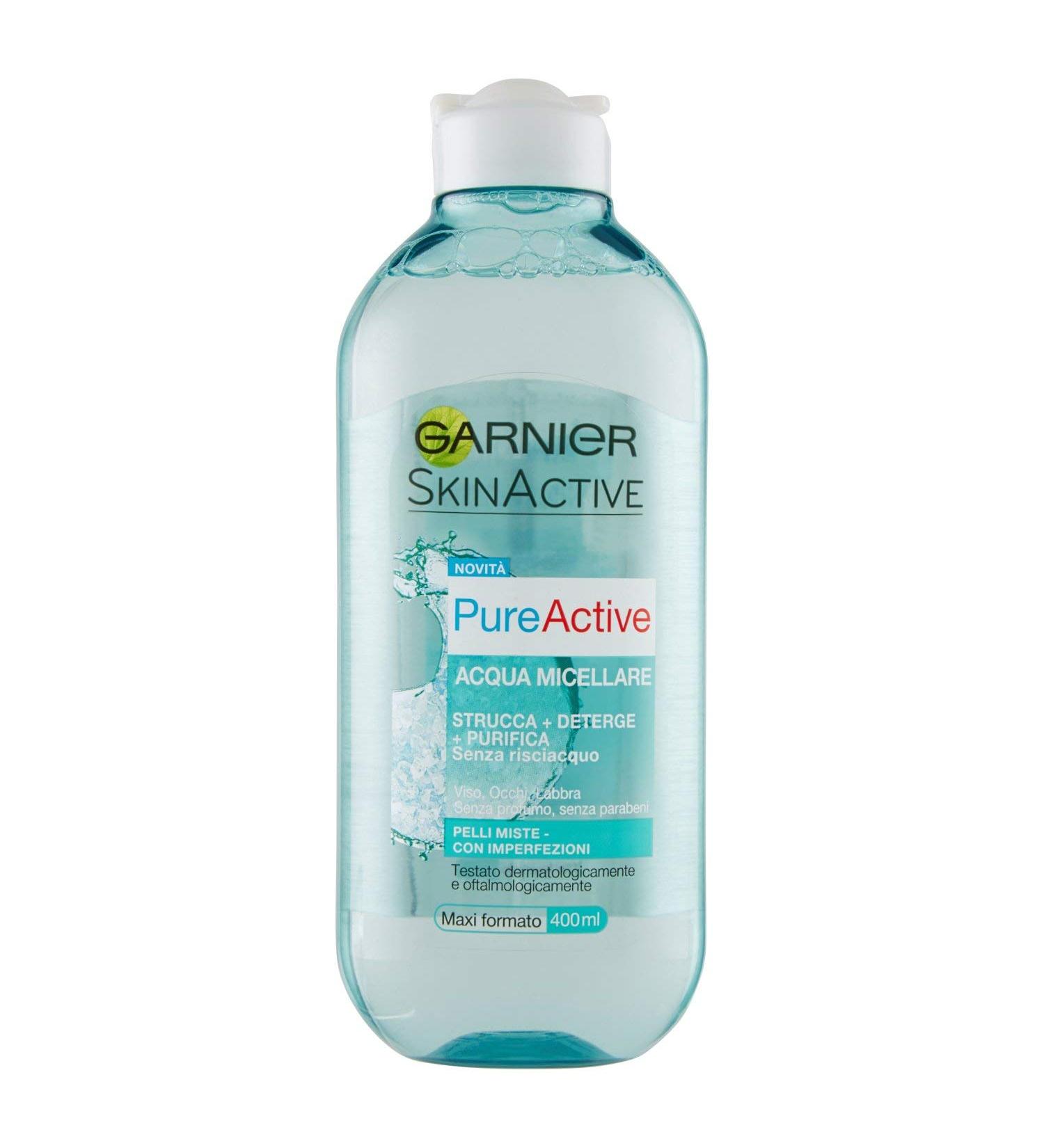 Garnier Micellar Water Daily Detergent 400 ml Pure Active - Buy Online on GoSupps.com