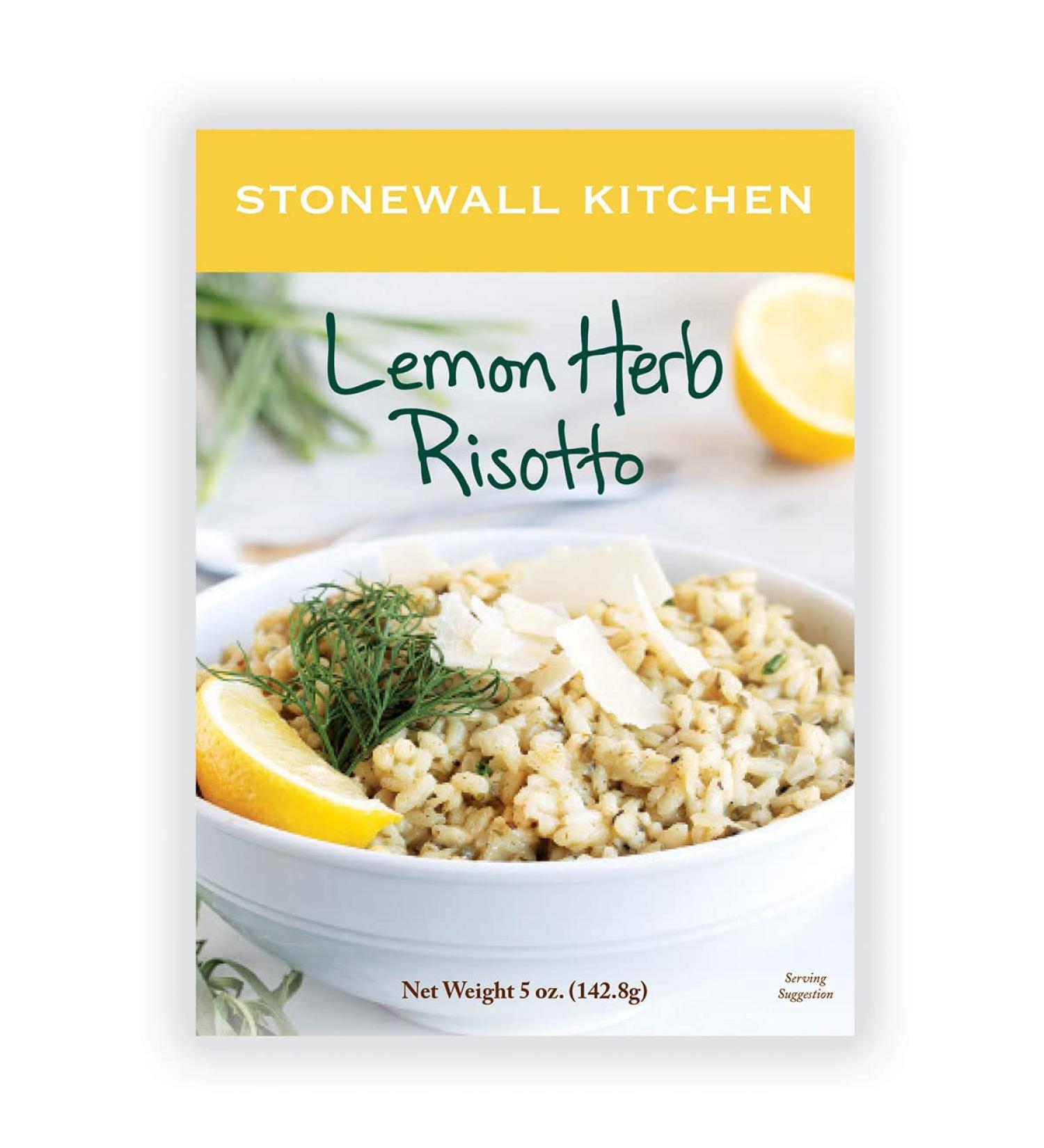 Stonewall Kitchen Lemon Herb Risotto 5 oz - Gourmet Italian Rice Blend - Buy Online on GoSupps.com