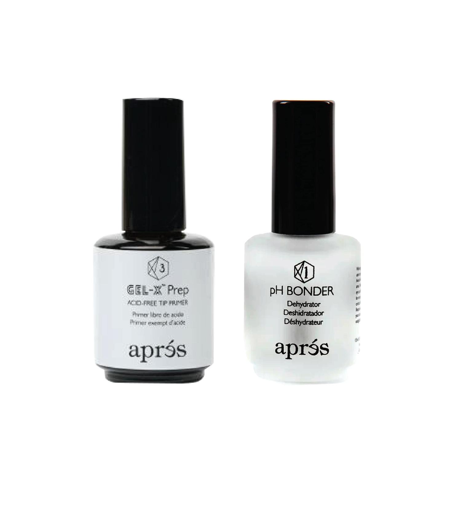 Apres Gel X Prep Acid -Free Tip Primer 15 ml pH Bonder Dehydrator 15 ml