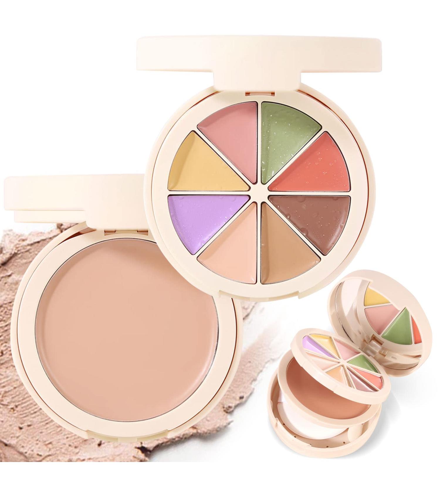 DAGEDA 3-in-1 Contour Palette with Concealer, Contour, and Face Powder - Waterproof, Long Lasting, and Natural Finish for Women - Buy Online on GoSupps.com
