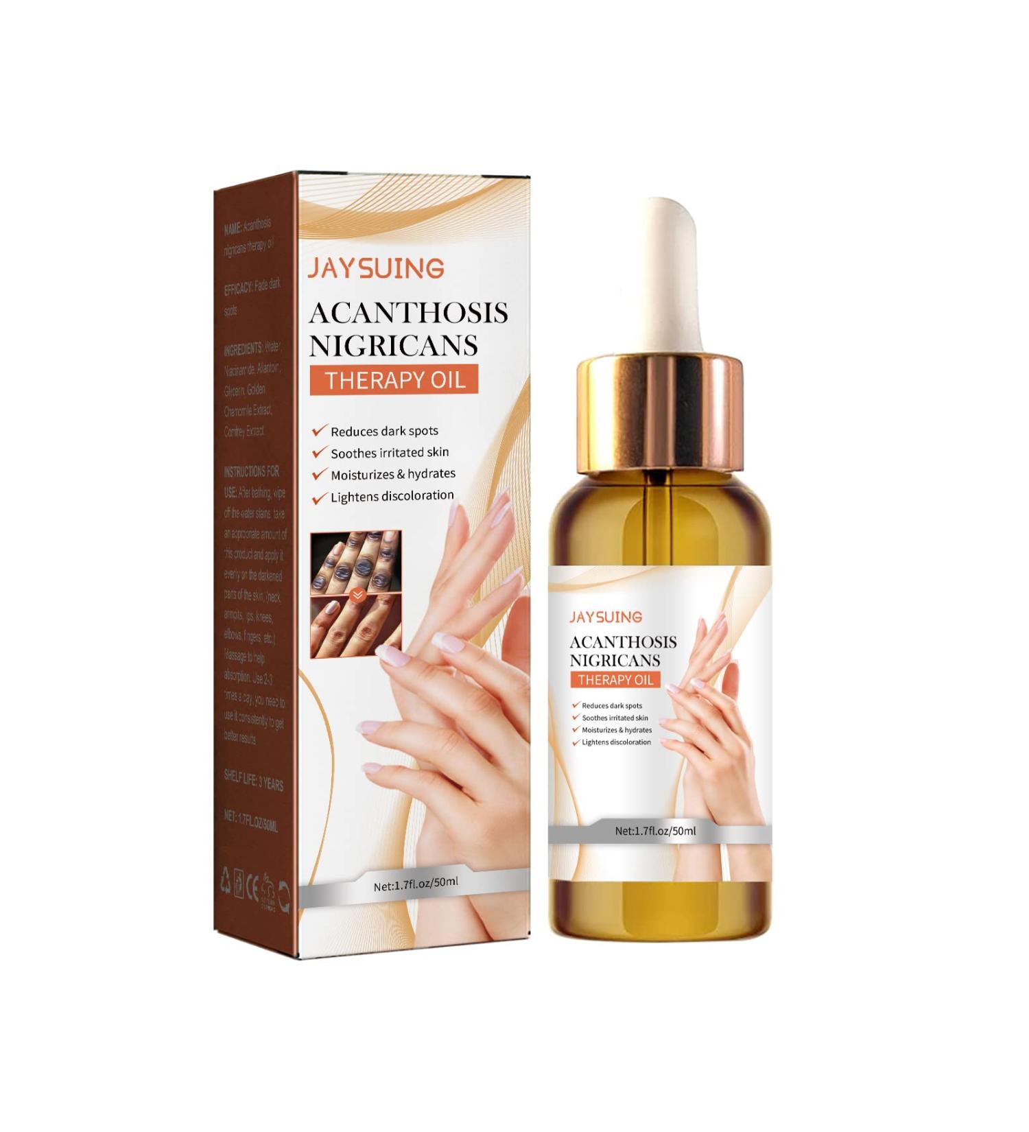 Fulvtuy JAYSUING Acanthosis Nigricans Therapy Oil - Reduces Dark Spots, Soothes Skin - 5 Pack - Buy Online on GoSupps.com