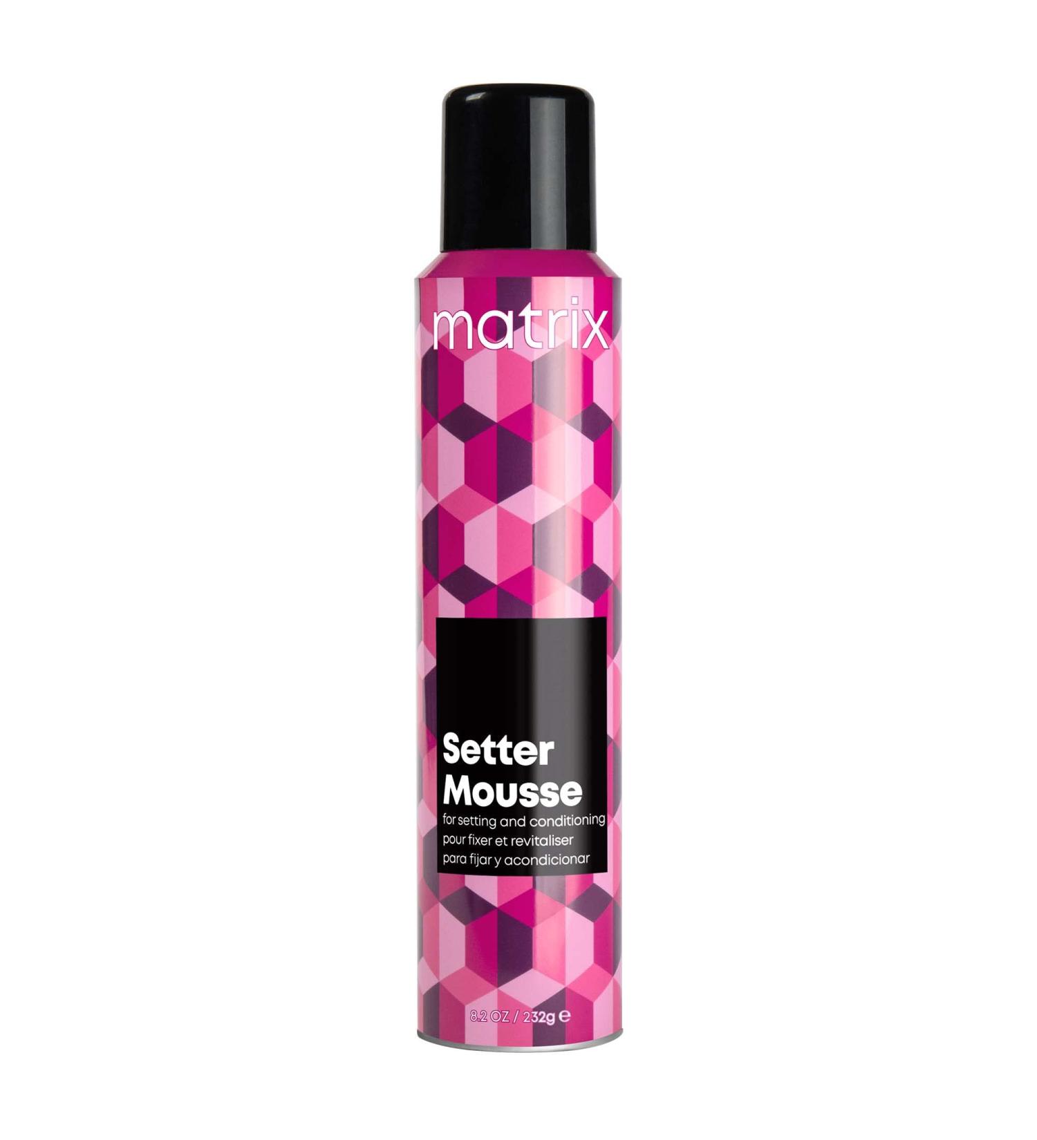 Matrix Setter Mousse | Weightless Volumizing Foam for All Hair Types | Frizz Control & Shine | Humidity Resistant | Professional Salon Styling | 8.2 oz - Buy Online on GoSupps.com