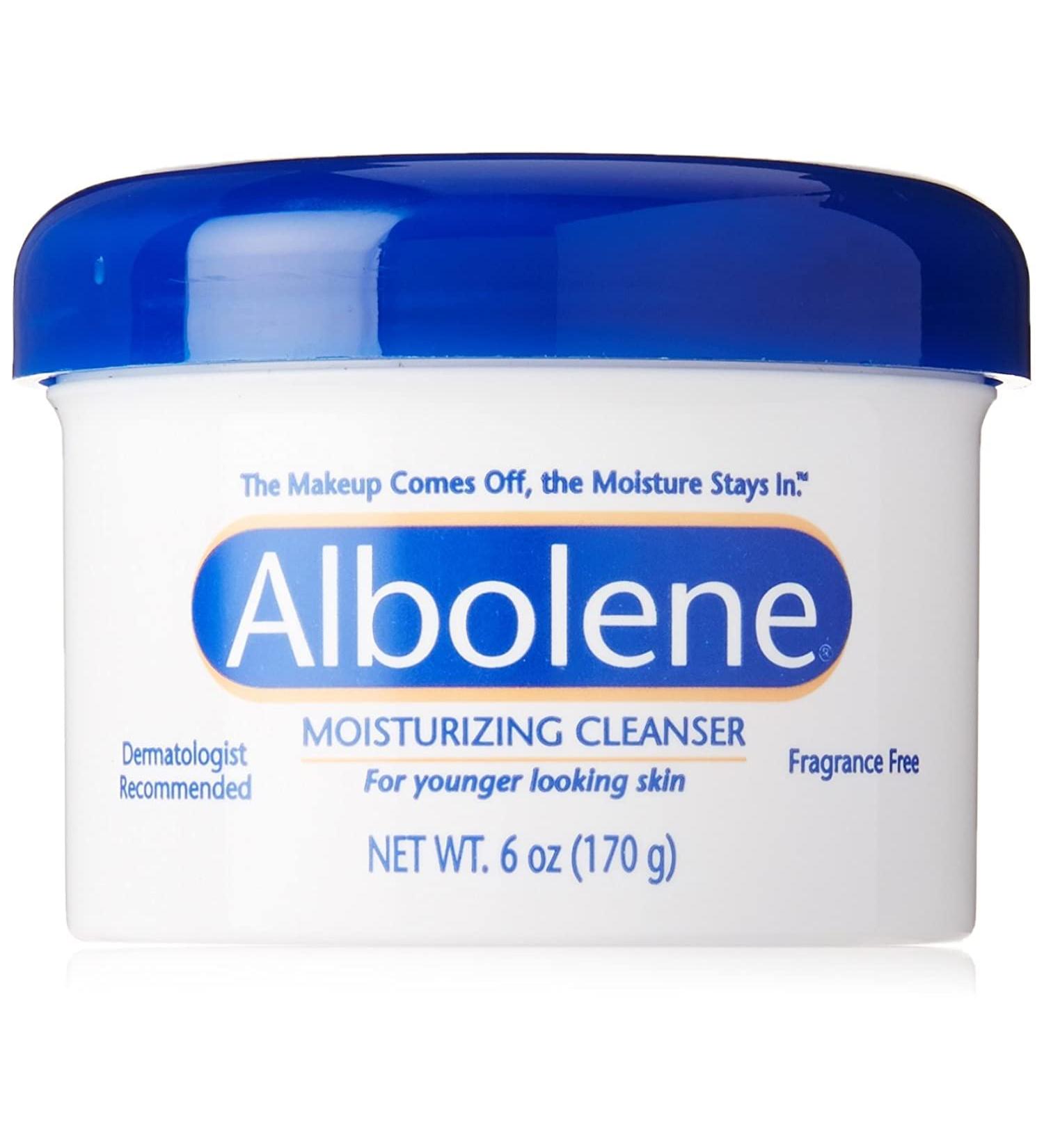 Albolene Moisturizing Cleanser 6 oz - Hydrating Facial Cleanser for Soft Skin | Pack of 1 - Buy Online on GoSupps.com