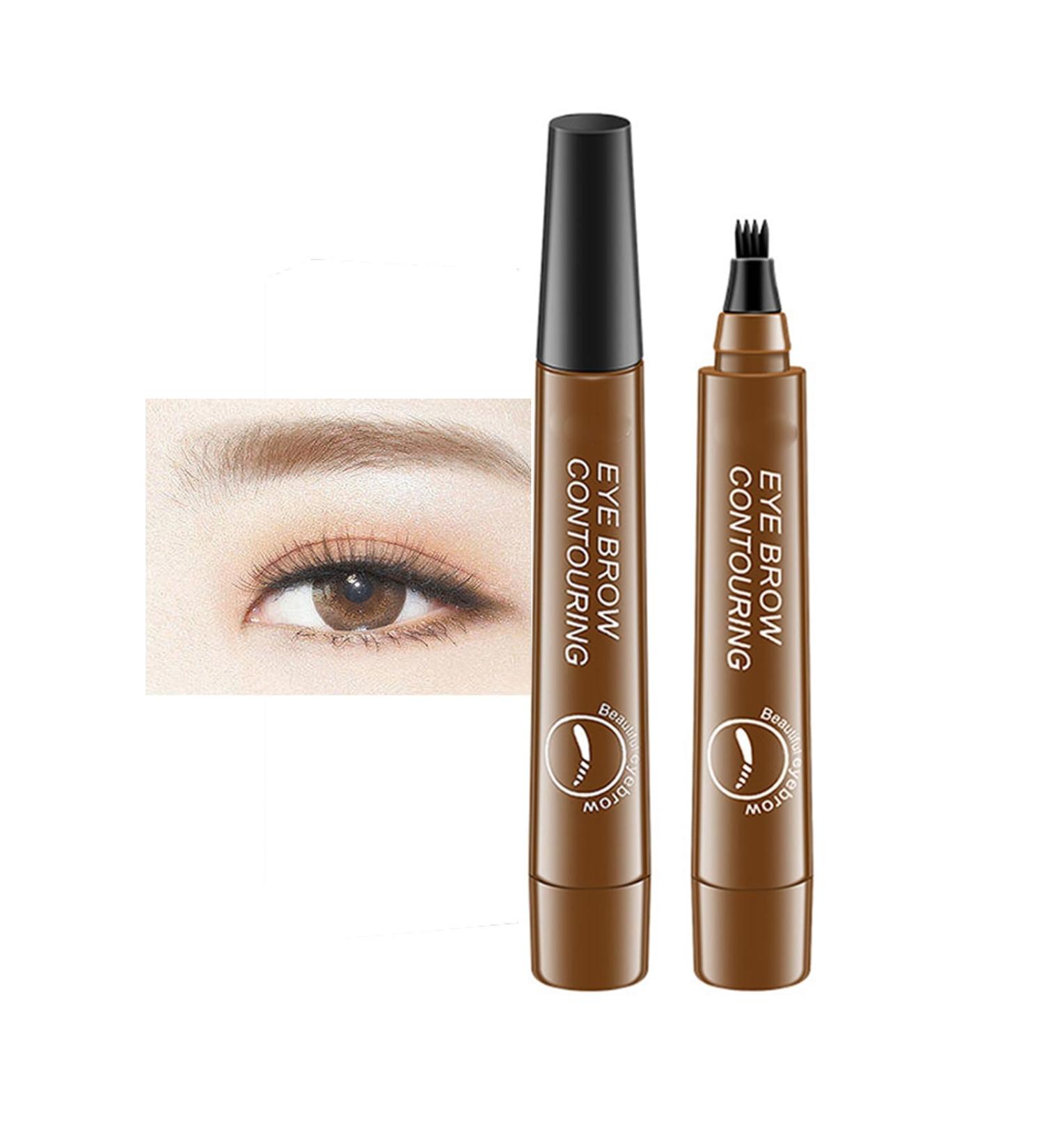 Makefullbeauty Eyebrow Makefullbeauty Waterproof Natural Eyebrow Pen Makefullbeauty Eyebrow Pen (Light Brown) - Buy Online on GoSupps.com