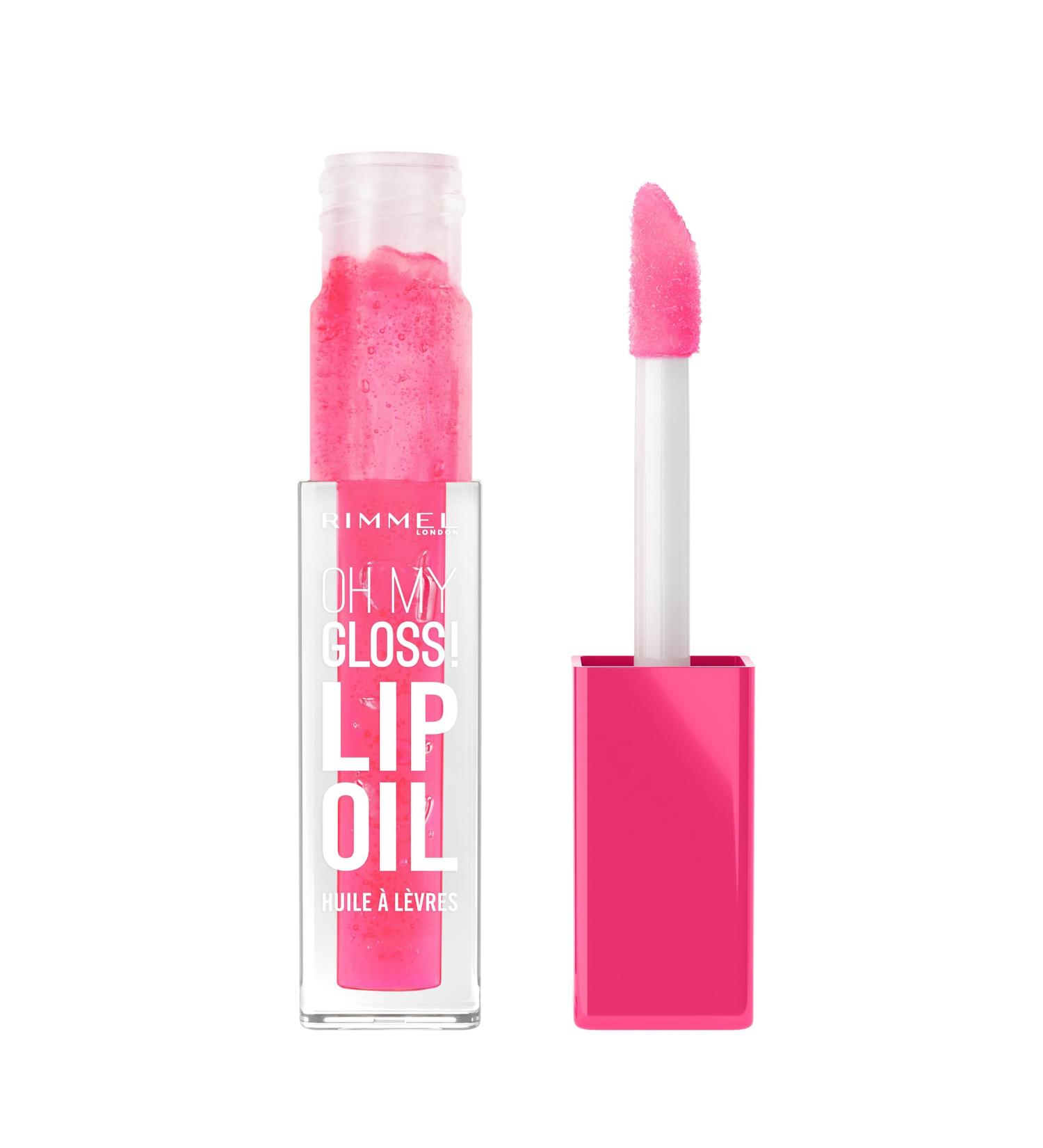 Rimmel Oh My Gloss! Lip Oil in Berry Pink - Moisturizing Lip Gloss - Buy Online on GoSupps.com