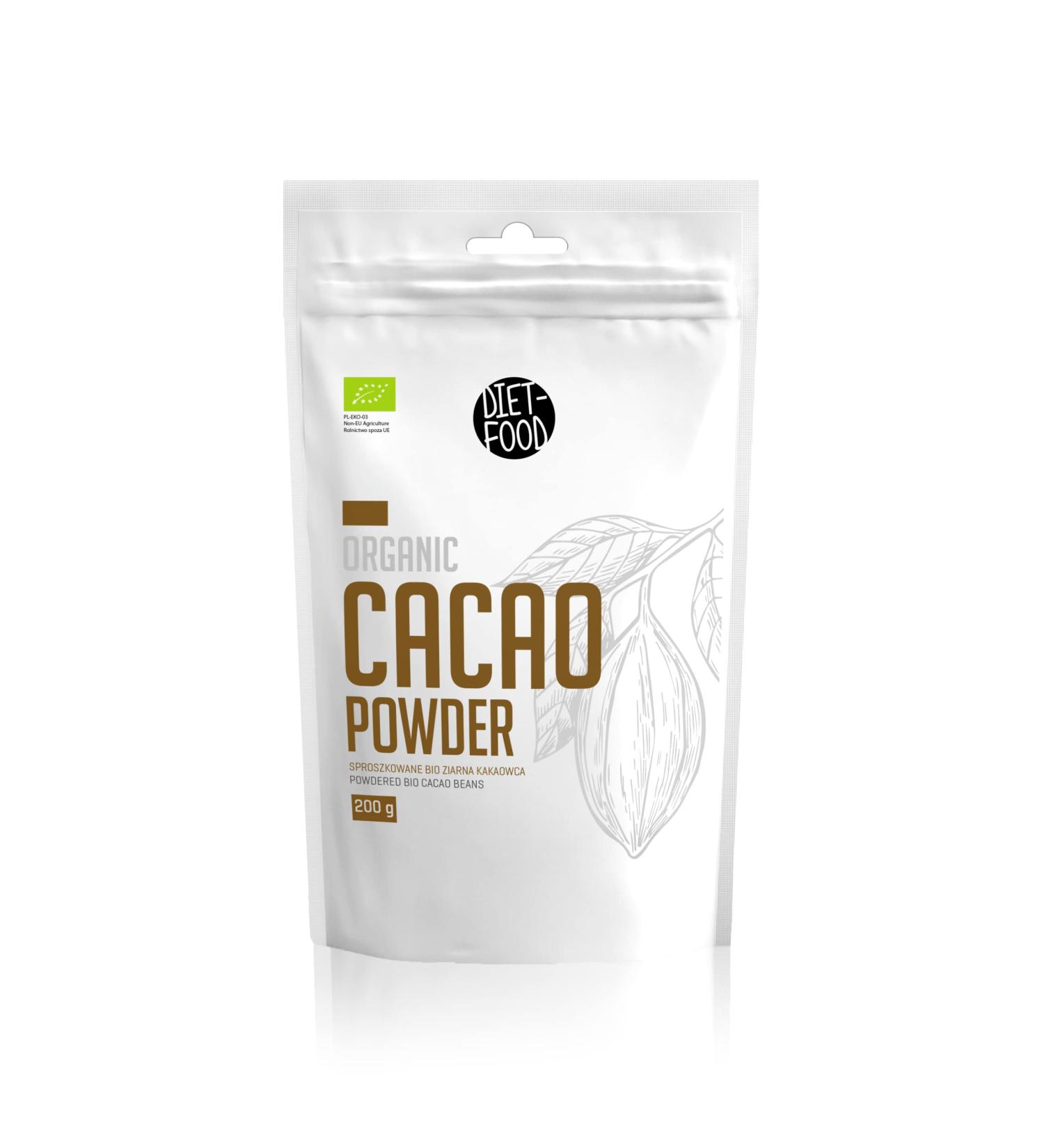 Organic Cocoa Bean Powder 200g Diet Food