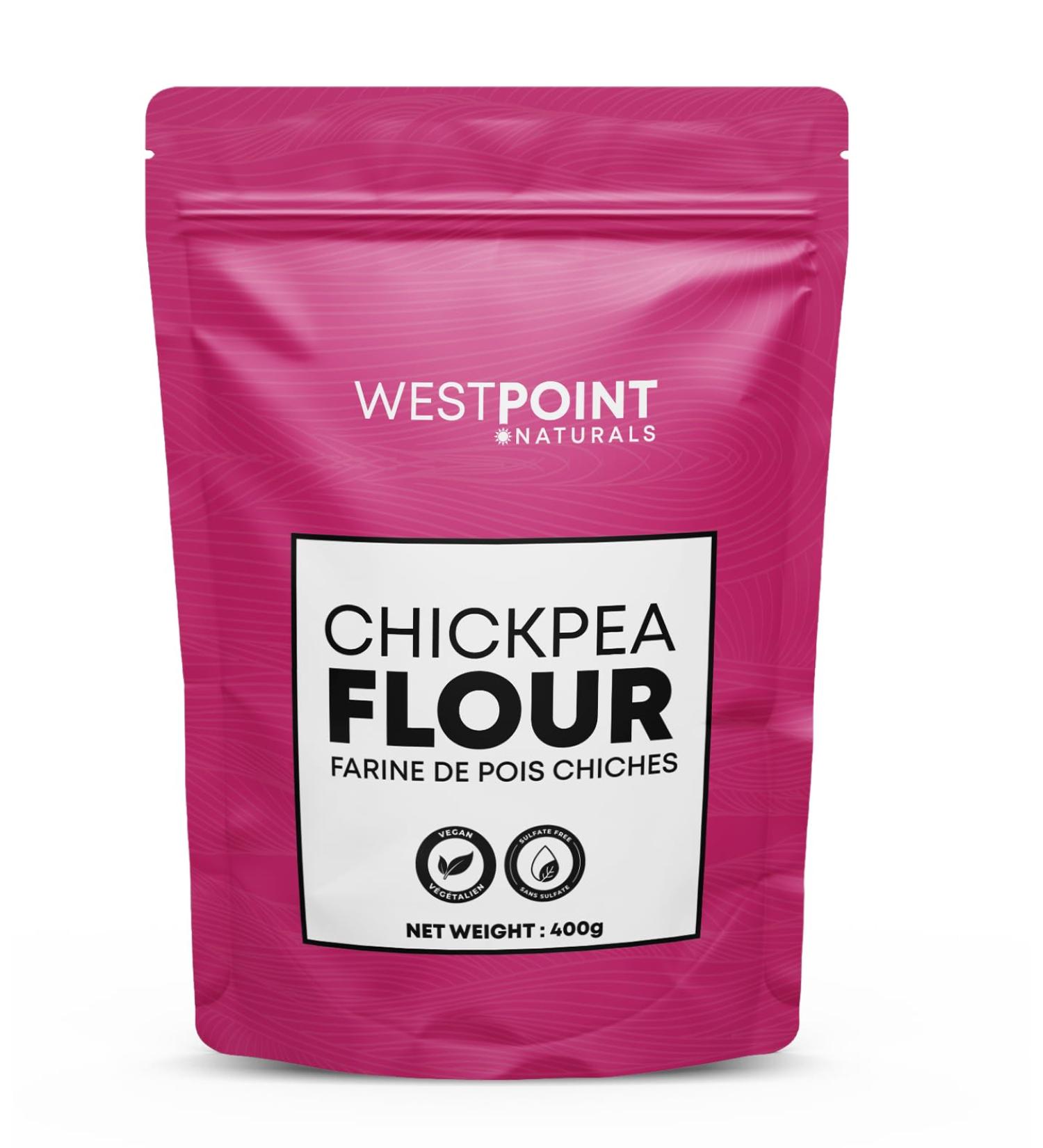 Westpoint Naturals Chickpea Flour 400g - Buy Online on GoSupps.com