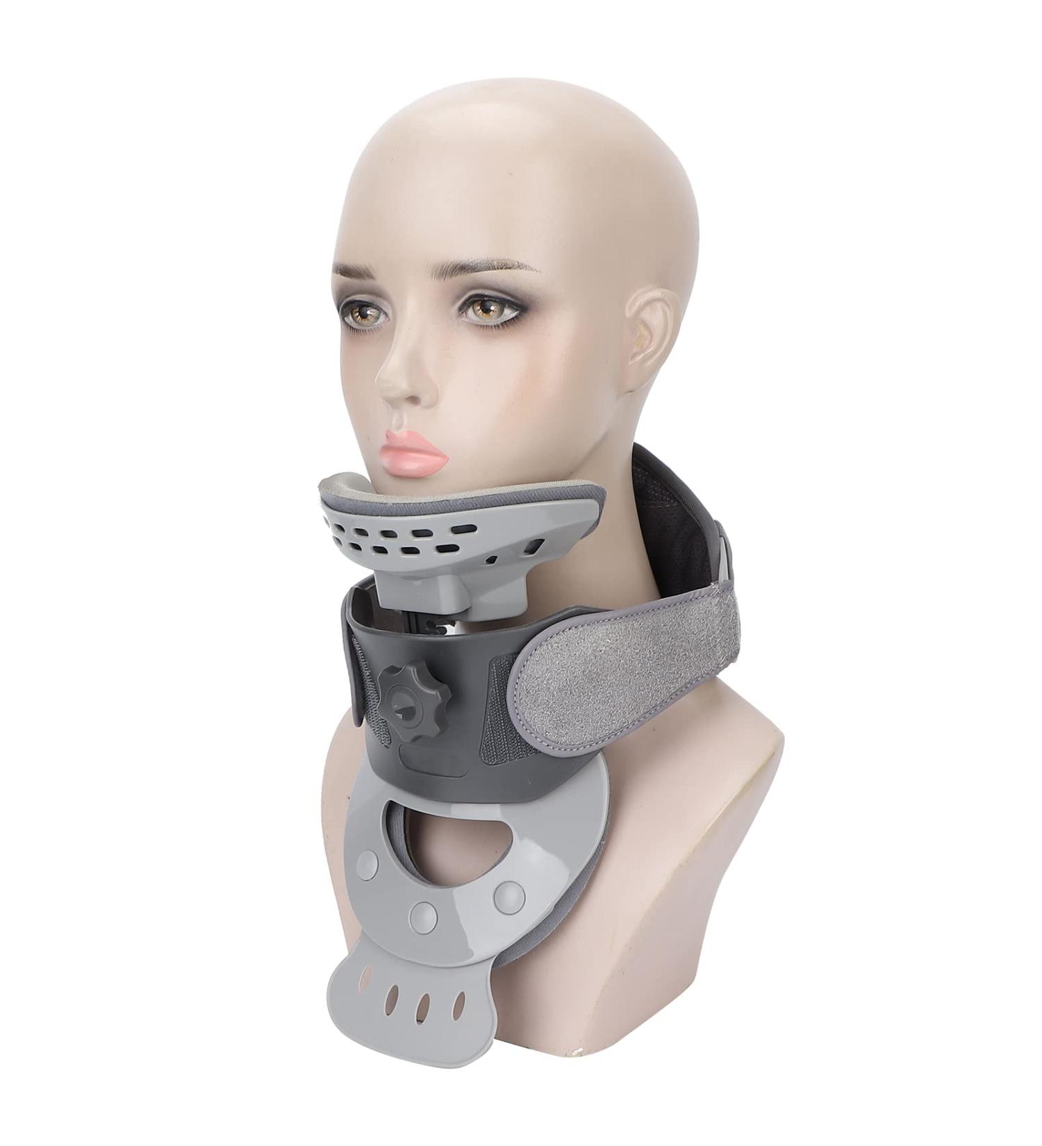 Buy FooJo Neck Traction Device - Adjustable Cervical Collar for Pain Relief | International Shipping Available - Buy Online on GoSupps.com