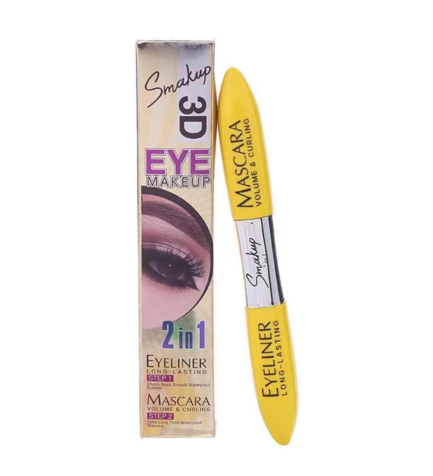 Longwear Mascara - Dual Heads Eyelash Mascara - Intense Length Mascara Cream Feathery Soft Full Lashes No Flaking No Smudging No Clumping - Buy Online on GoSupps.com