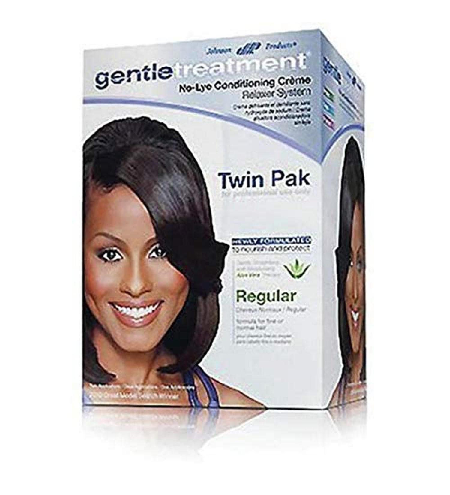 gentletreatment no lye relaxer (twin pack)
