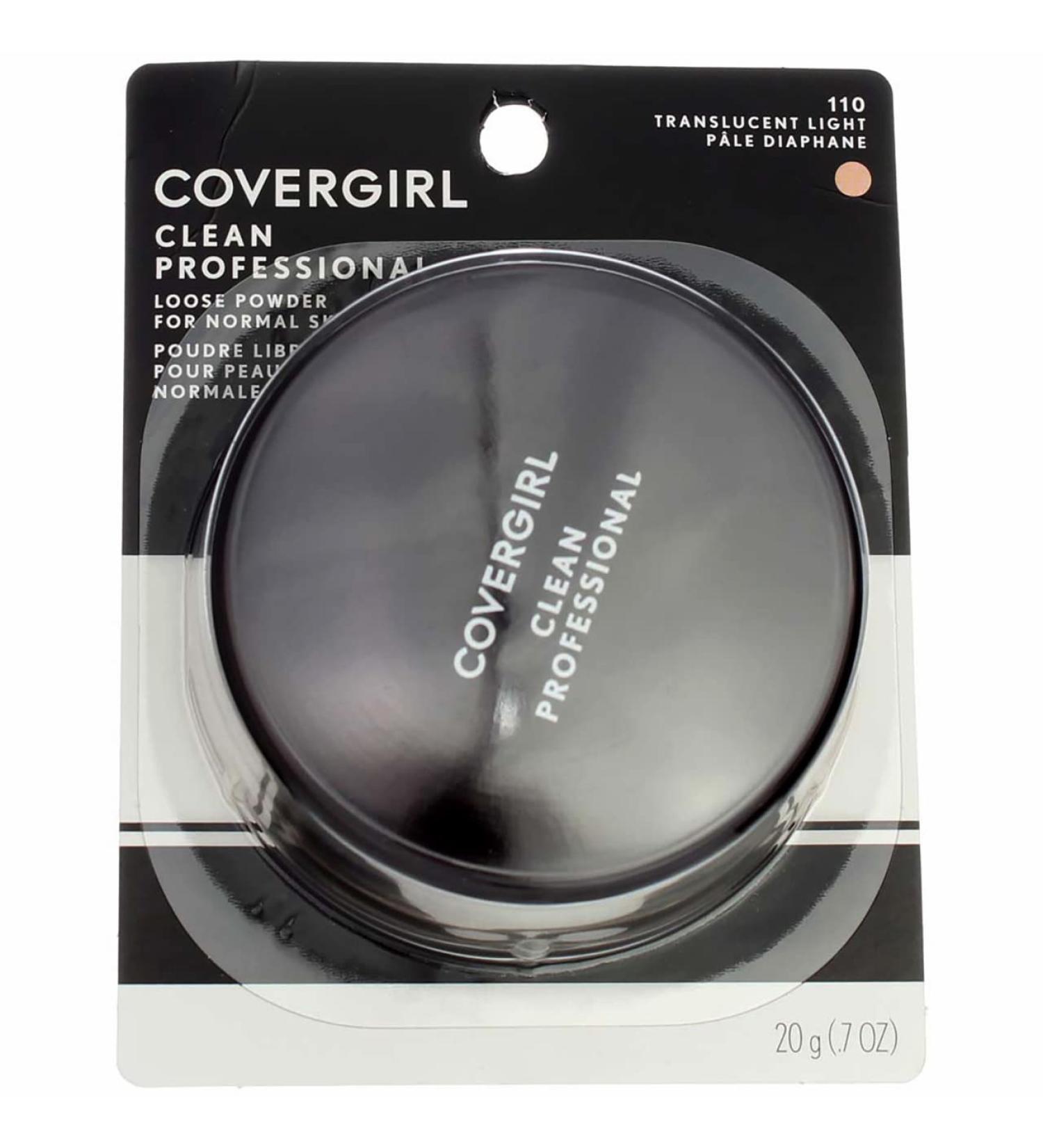  CoverGirl COVERGIRL CoverGirl Professional Poudre Translucide Light 110 0.70 oz (Pack de 3) - Buy Online on GoSupps.com