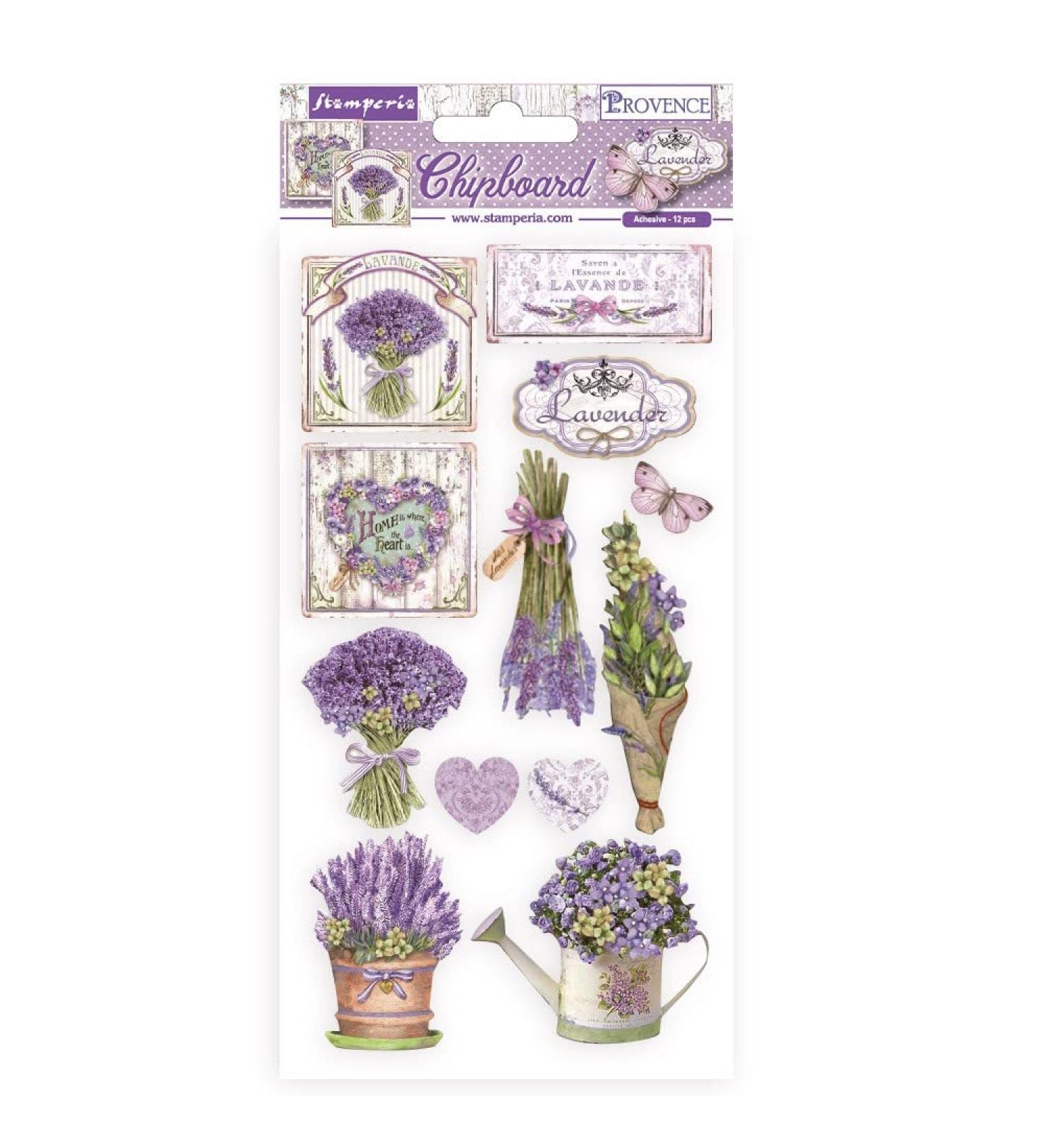 STAMPERIA INTER, KFT CHIPBOARD STAMPERIA, Elements, Provence