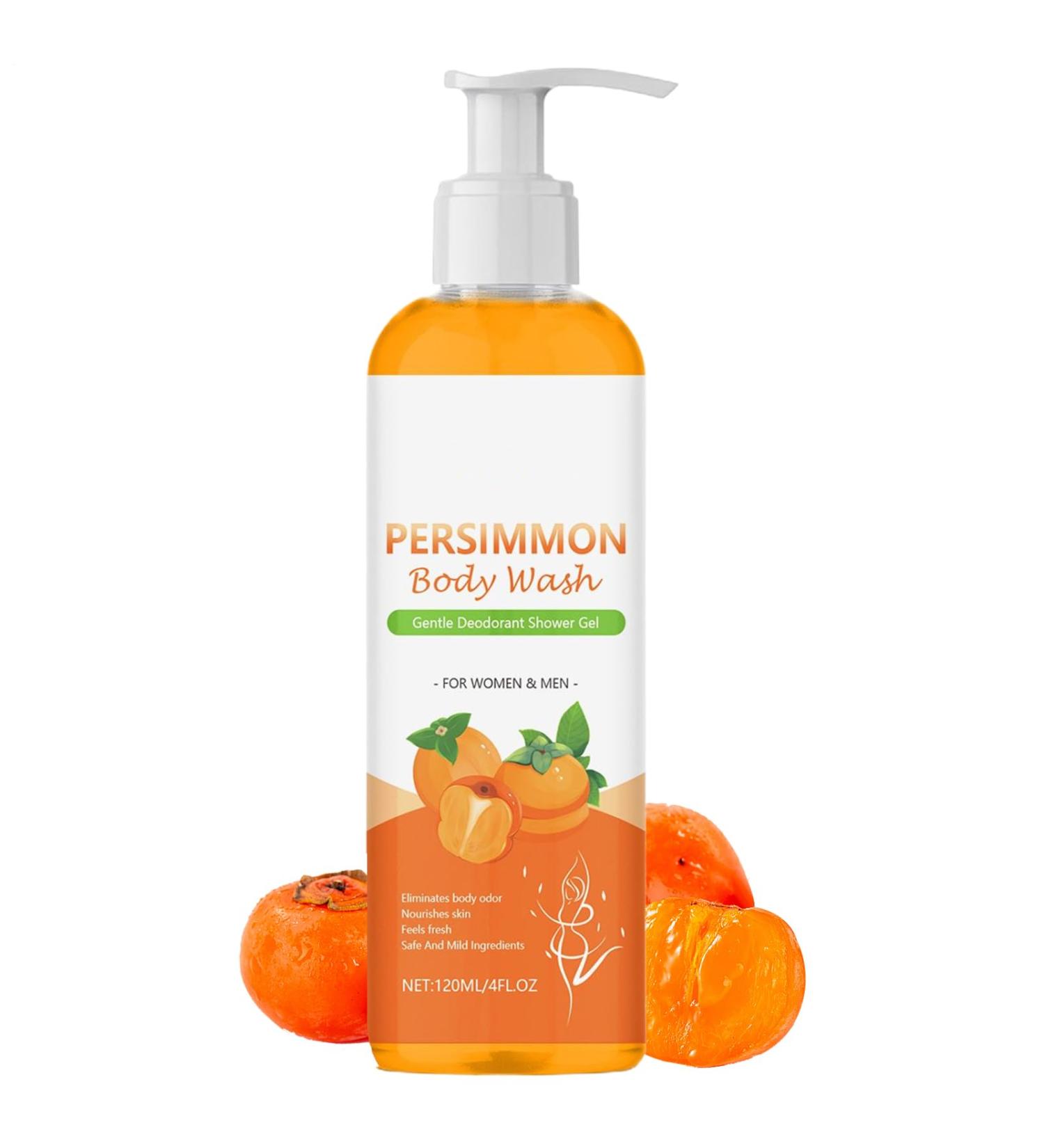  G n rique Shower Body Wash Persimmon Bath Gel 0.4 Inches Moisturizing & Refreshing Odor Remover Physique Clean Perfect for All Day Women Men Teens and Kids - Buy Online on GoSupps.com