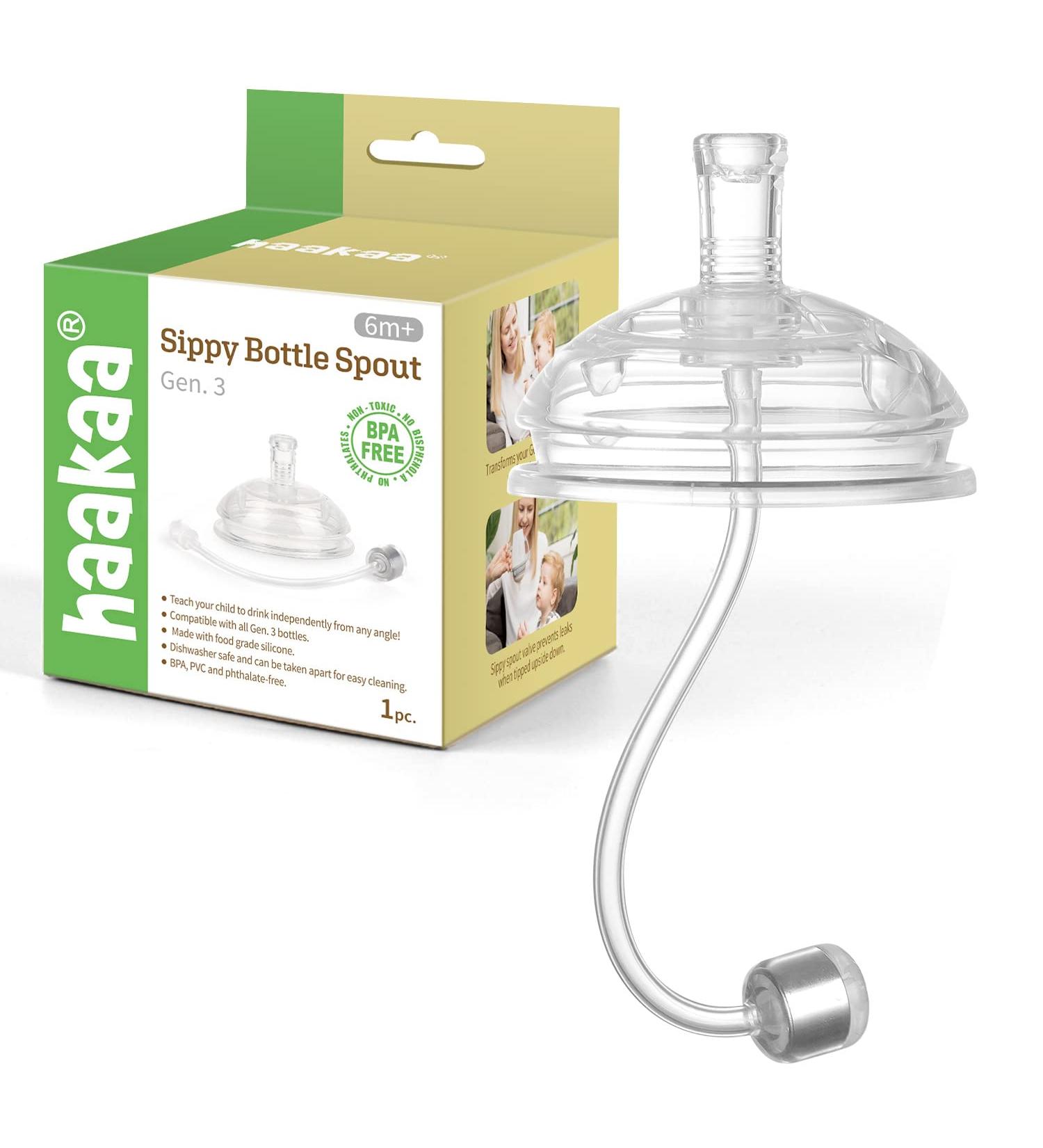 haakaa Silicone Bottle Sippy Spout  1pc - Buy Online on GoSupps.com
